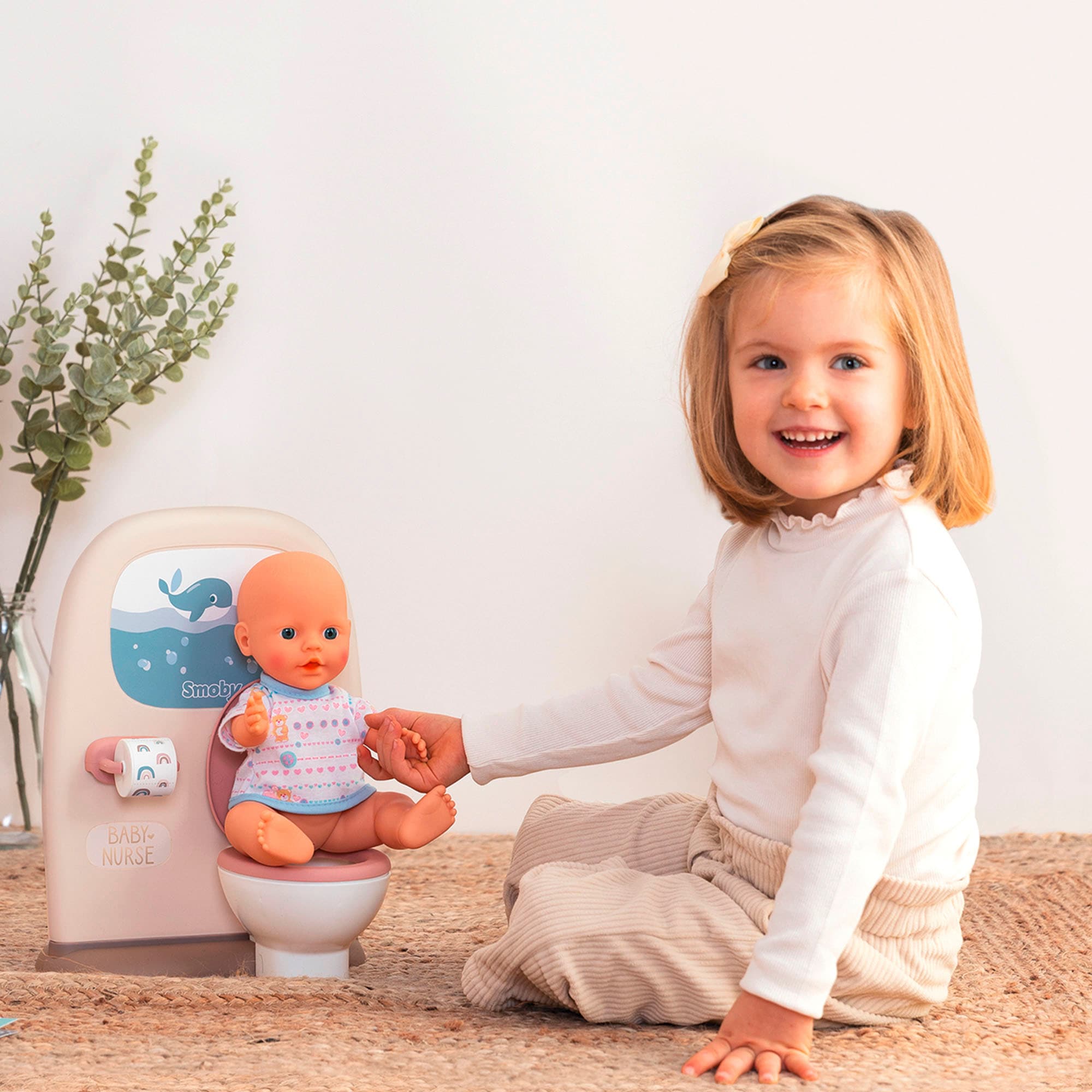 3. Bild von Smoby Puppen Pflegecenter »Baby Nurse, Puppen-Badezimmer«, Made in Europe