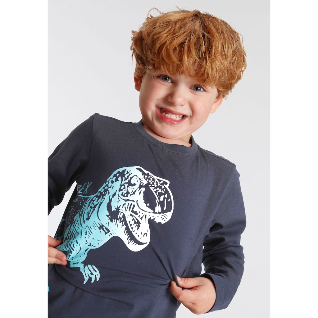 KIDSWORLD Shirt & Hose »Dino«, (Spar-Set, 2 tlg.)