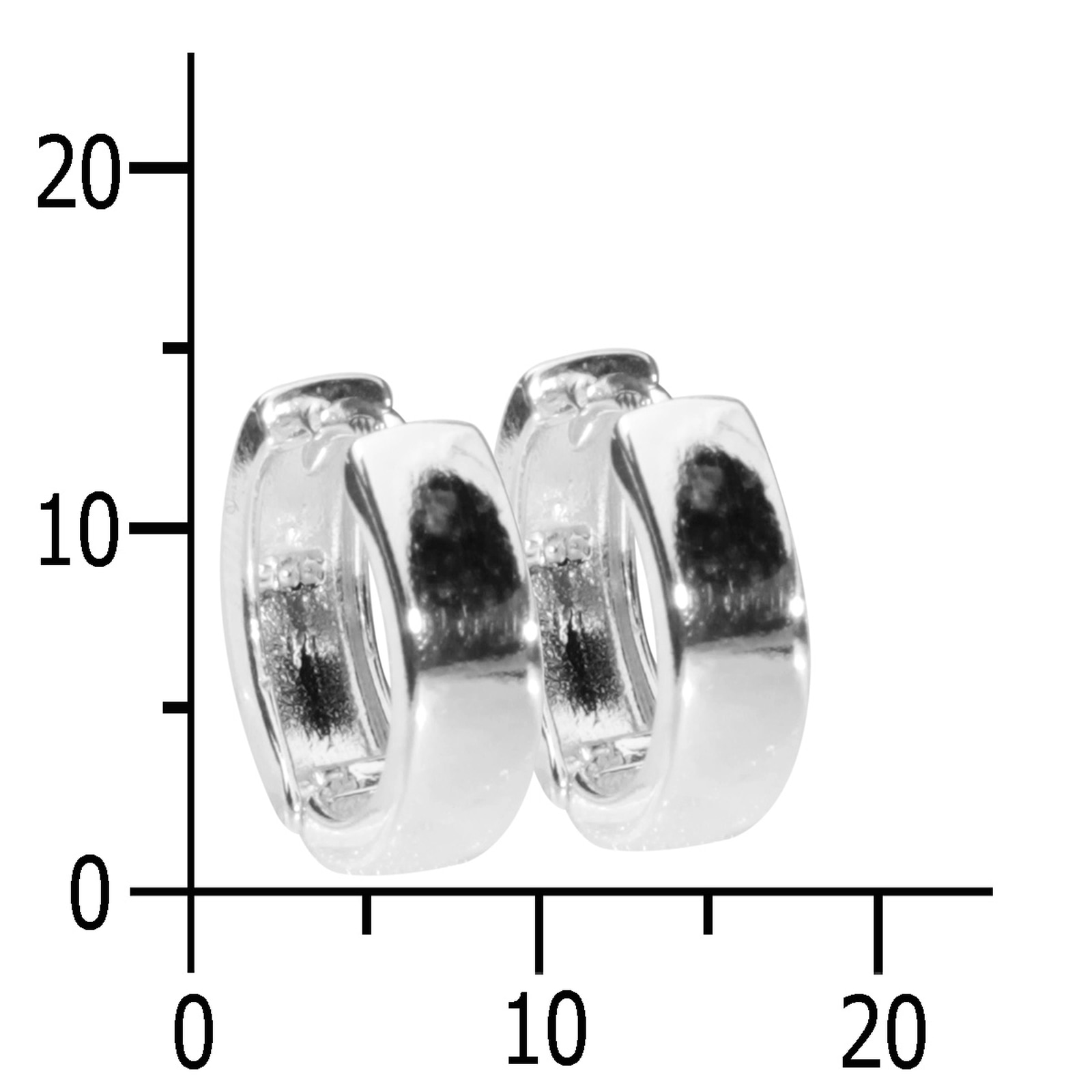 OSTSEE-SCHMUCK Paar Creolen »Ostsee-Schmuck Creole Babsi 14.40 Creole Babsi 14.40«, (2 tlg.)