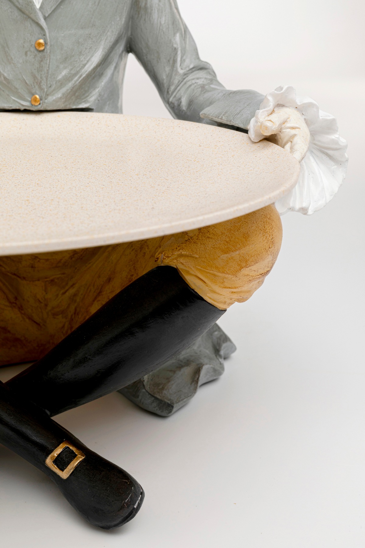 Kare Design Dekofigur »Gentleman Dog Tray« verschiedene Größen