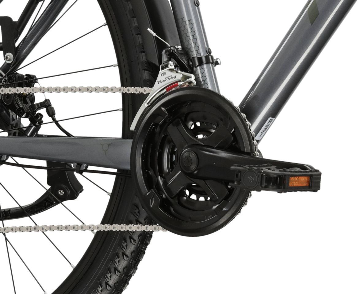 Kross Mountainbike »KROSS MTB Hardtail Hexagon 2.0 27,5" grau 21 Gänge«, 21 Gang, Shimano, ALTUS M310 Schaltwerk, Kettenschaltung