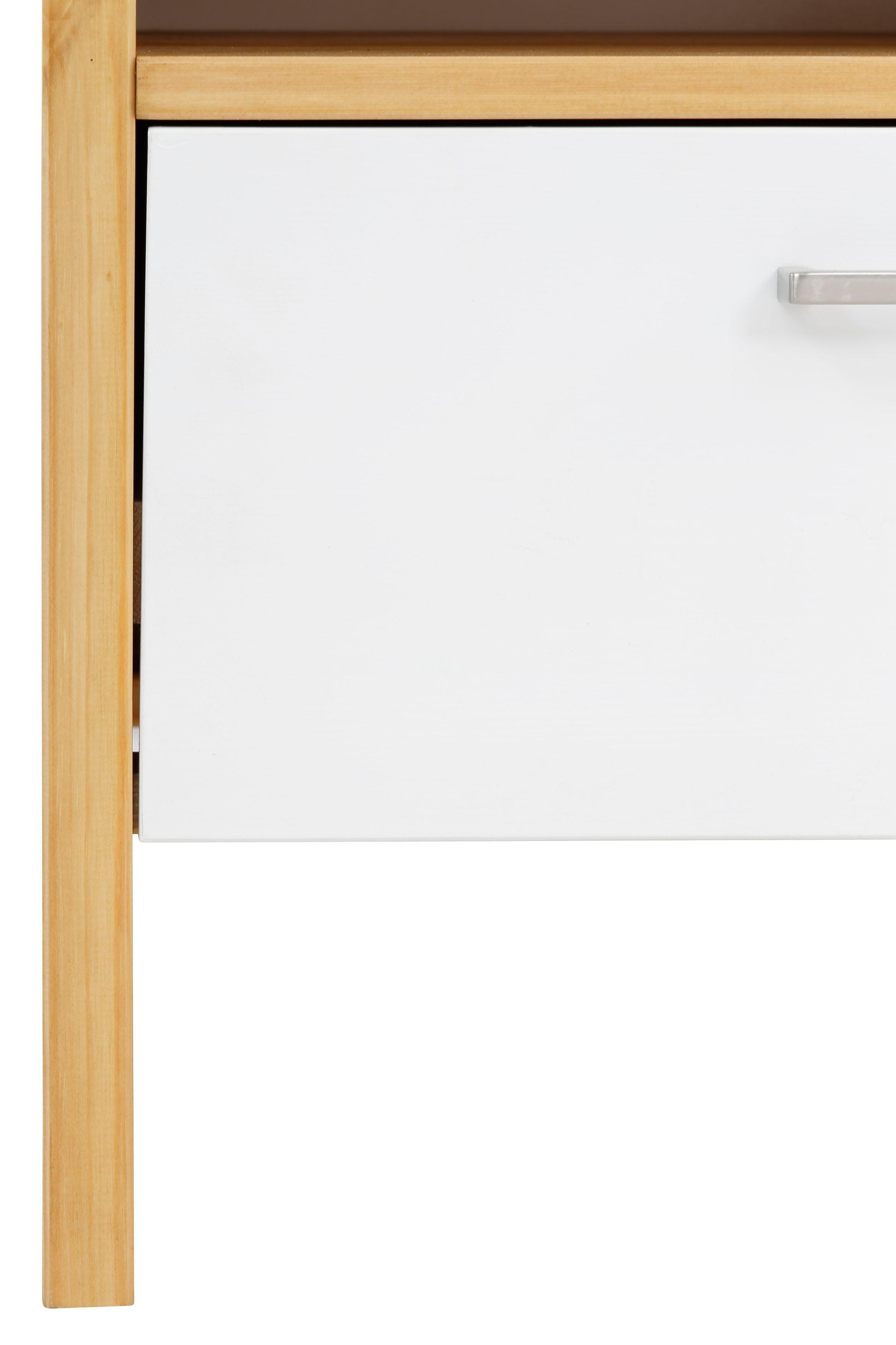 Home affaire Highboard »Ixo«, Stauraumschrank, Breite 101 cm, aus massiver Kiefer, FSC®