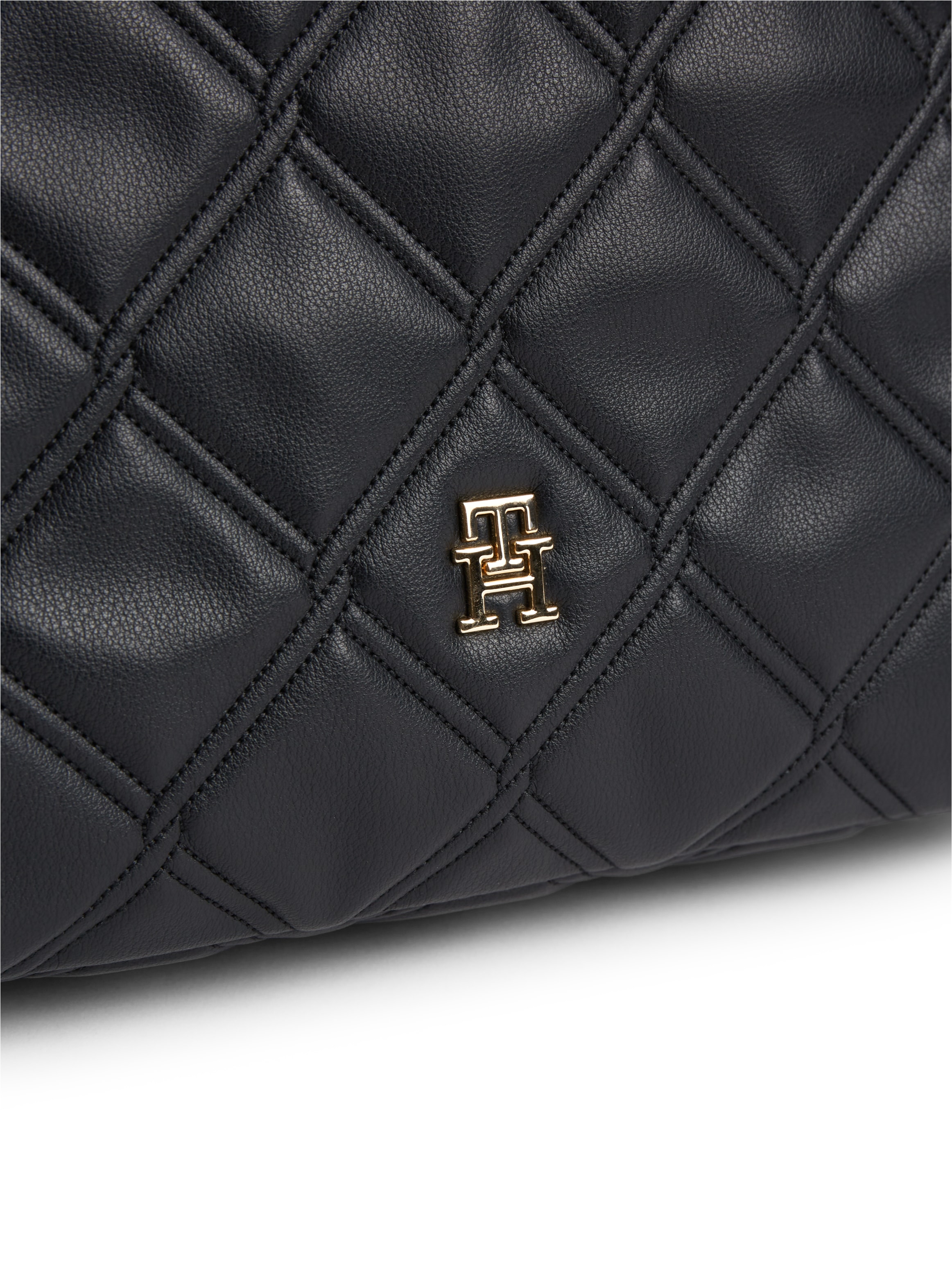 Tommy Hilfiger Tragetasche »TH FEMININE TOTE« Damen Umhängetasche, Schultertasche, Handtasche mit Ziersteppung