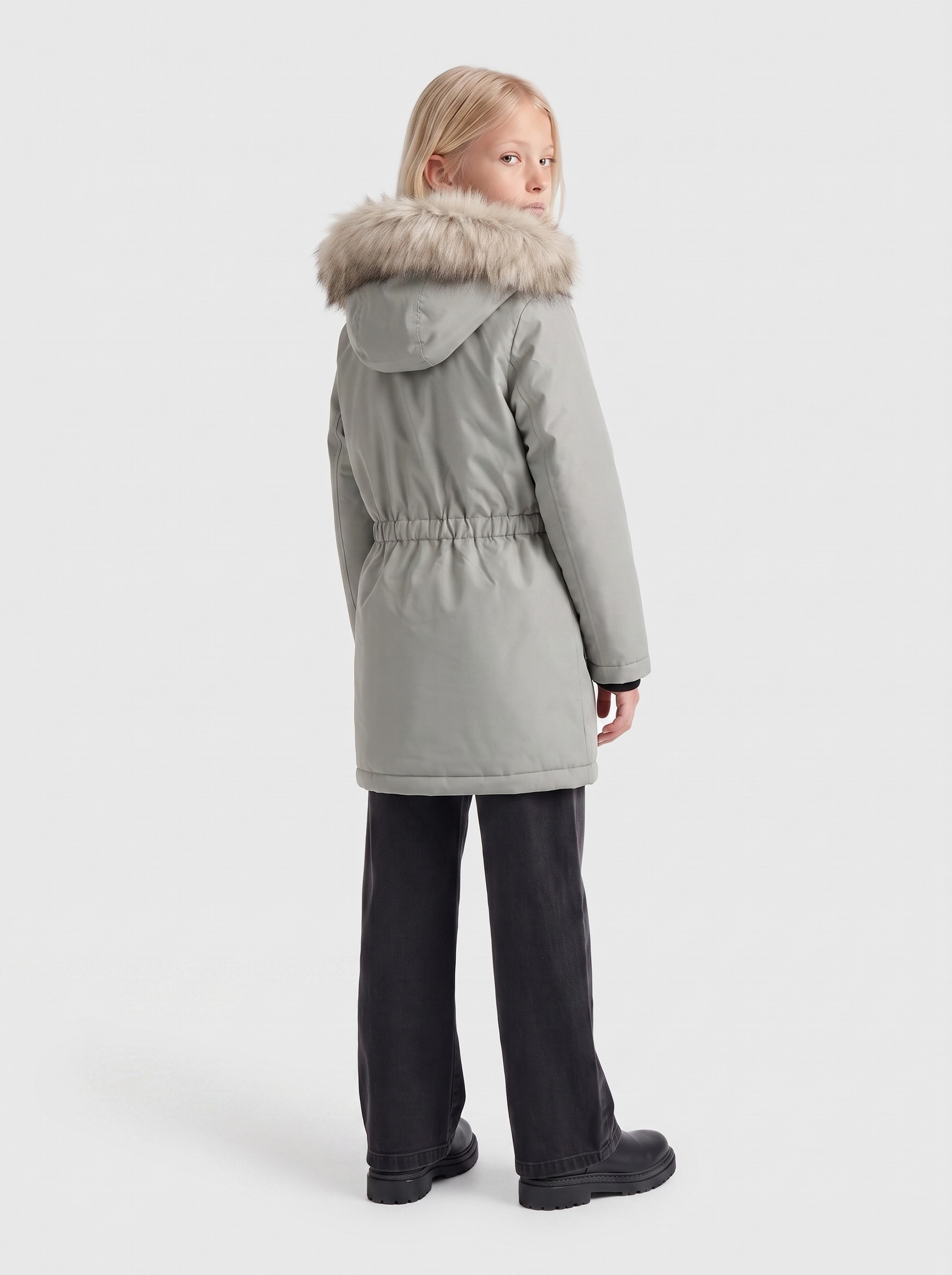KIDS ONLY Parka »KOGIRIS FUR PARKA OTW NOOS« mit Kapuze Kunstfaser, regular fit