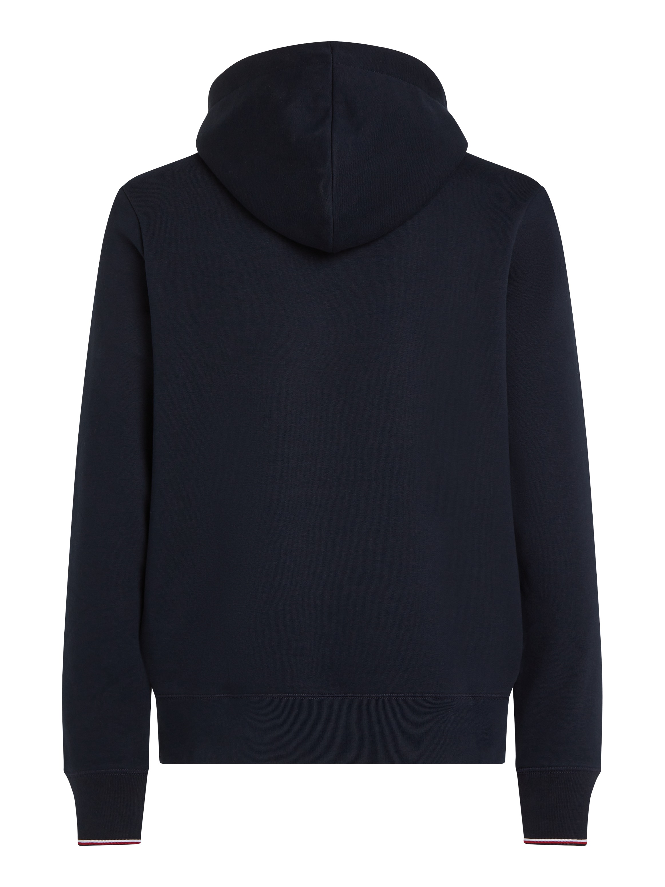 Tommy Hilfiger Hoodie »TOMMY LOGO TIPPED HOODY« Tommy-Tape innen am Ausschnitt, Flag-Stickerei am Ärmel