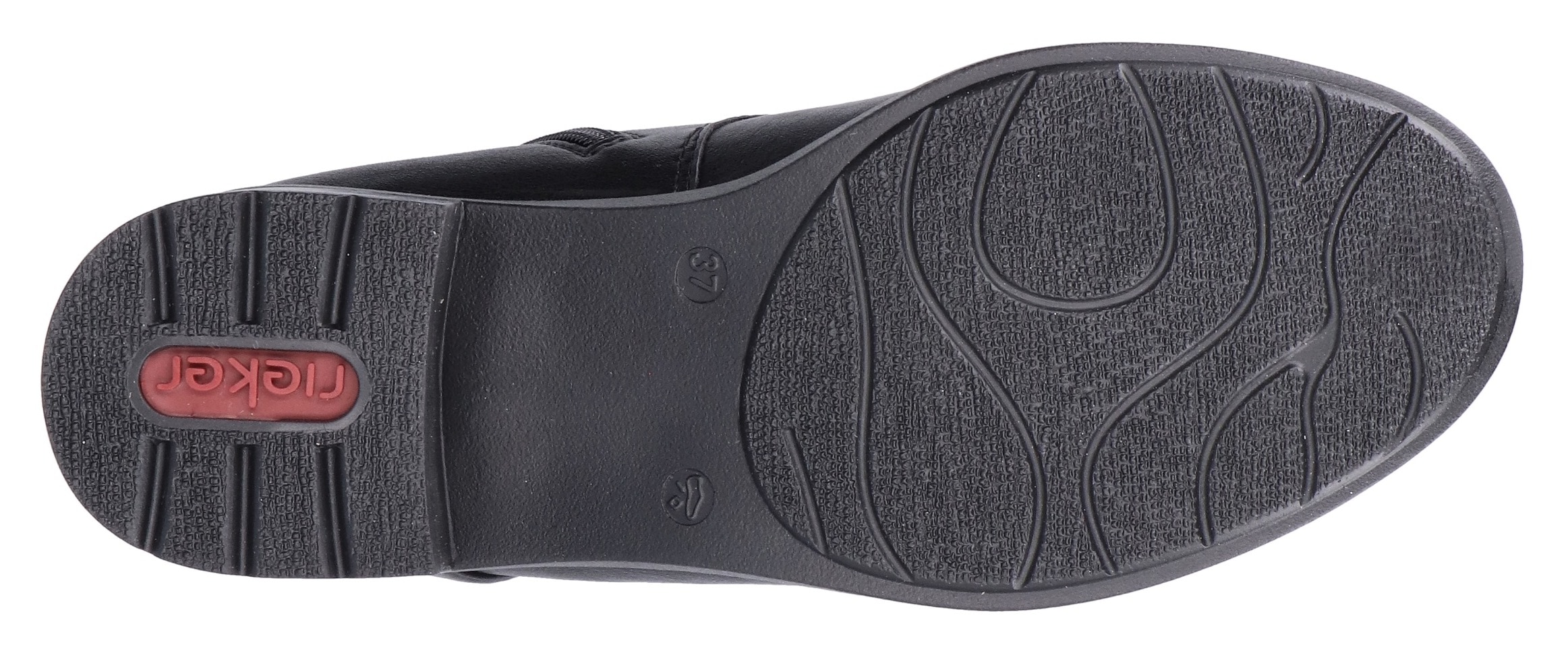 Rieker Winterstiefelette, Schnürstiefelette, Boots, Blockabsatz, mit Schmuckelementen