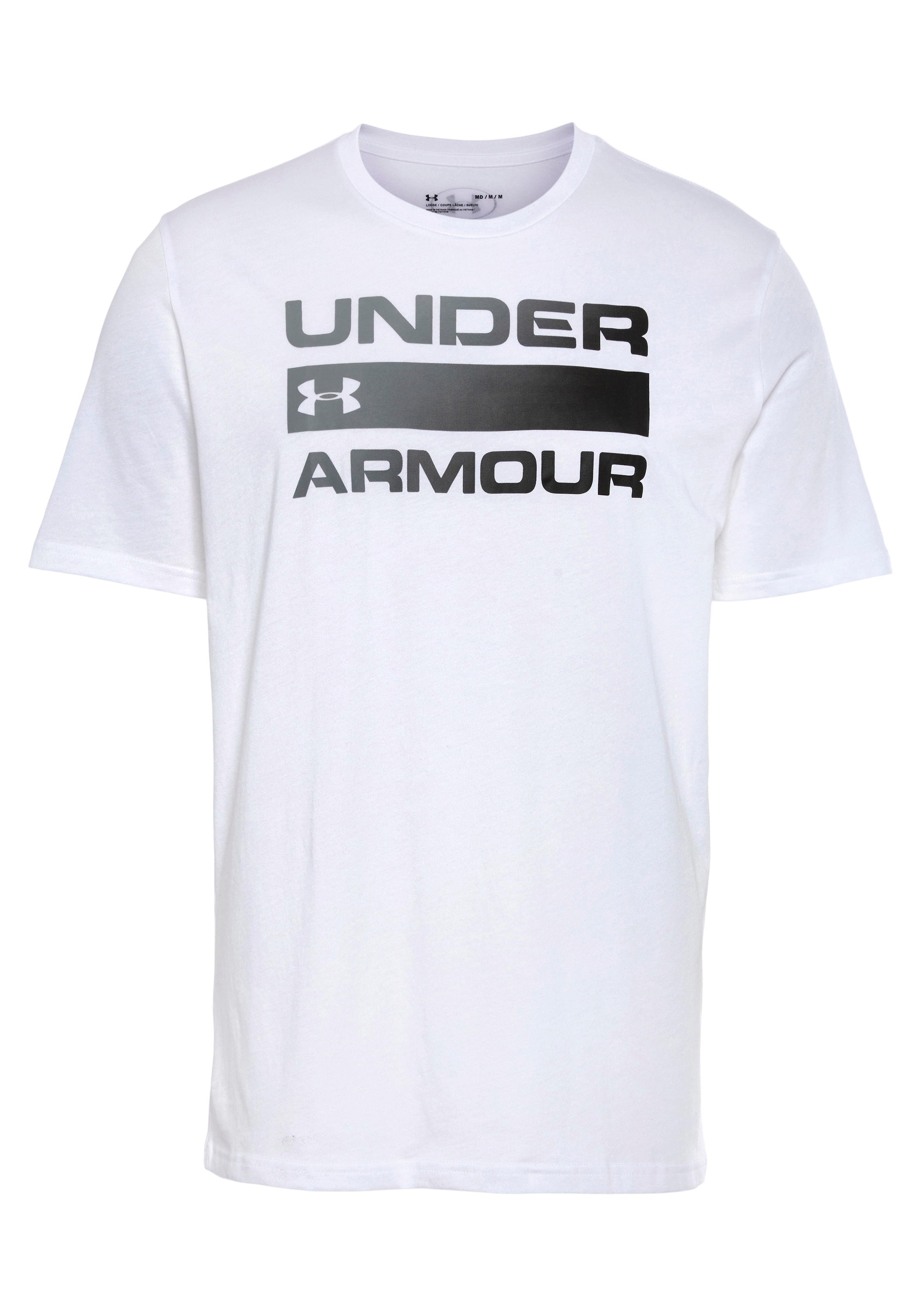 Under Armour® T-Shirt »UA TEAM ISSUE WORDMARK SS«, (1 tlg.)