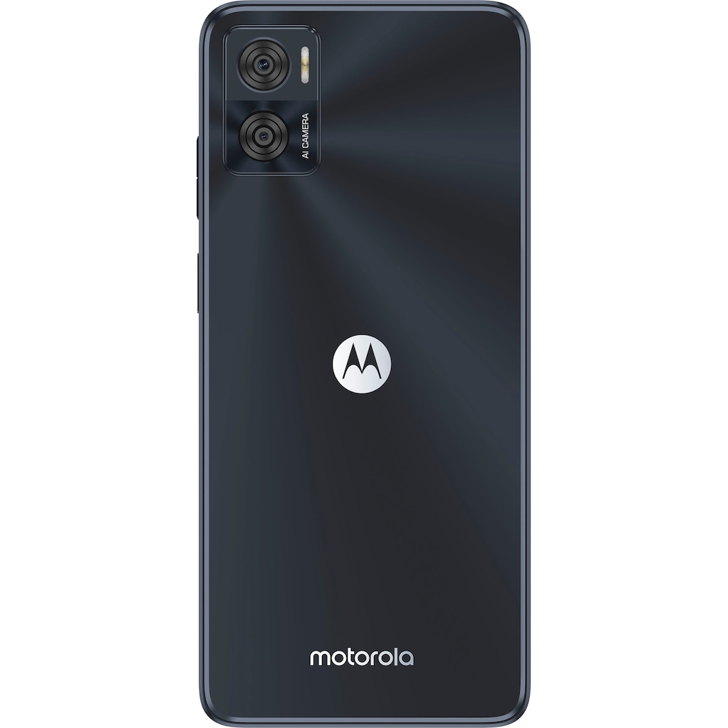 Motorola Smartphone »e22«, Astro Black, 16,51 cm/6,5 Zoll, 32 GB Speicherplatz, 16 MP Kamera