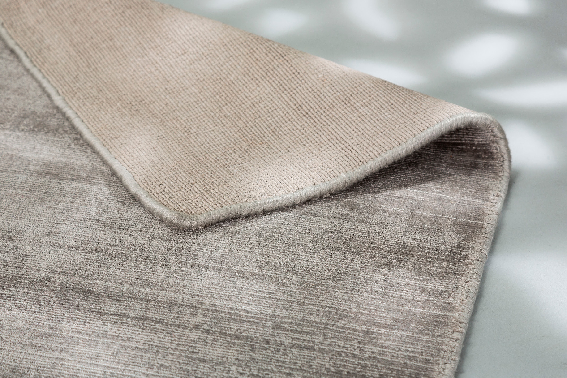 SCHÖNER WOHNEN-Kollektion Teppich »Alessa«, rechteckig, 5 mm Höhe, Viskose, Wohnzimmer
