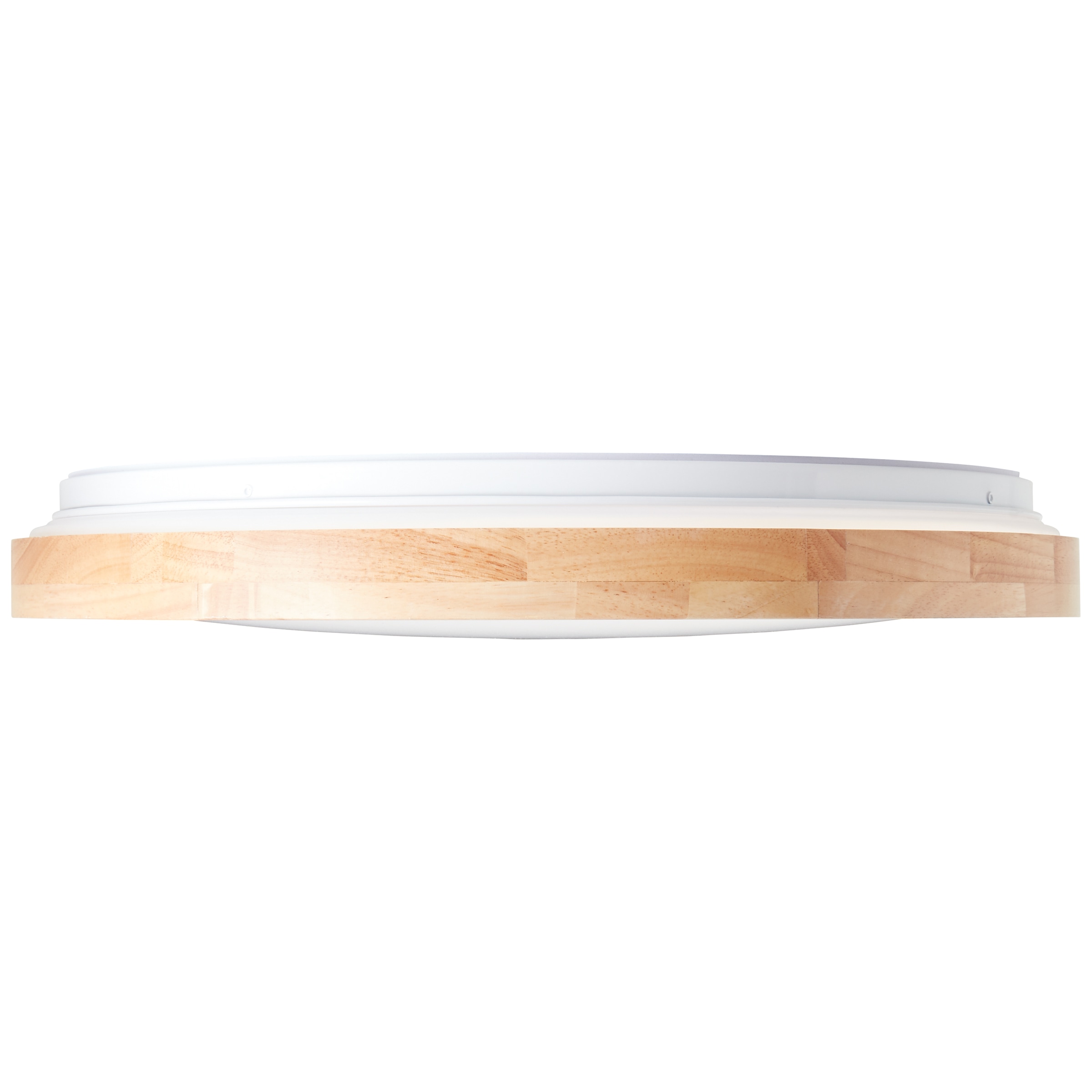 Brilliant LED Deckenleuchte »Alson«, 3300 lm, Ø 50 cm, Metall/Holz/Kunststoff, holz hell/weiß