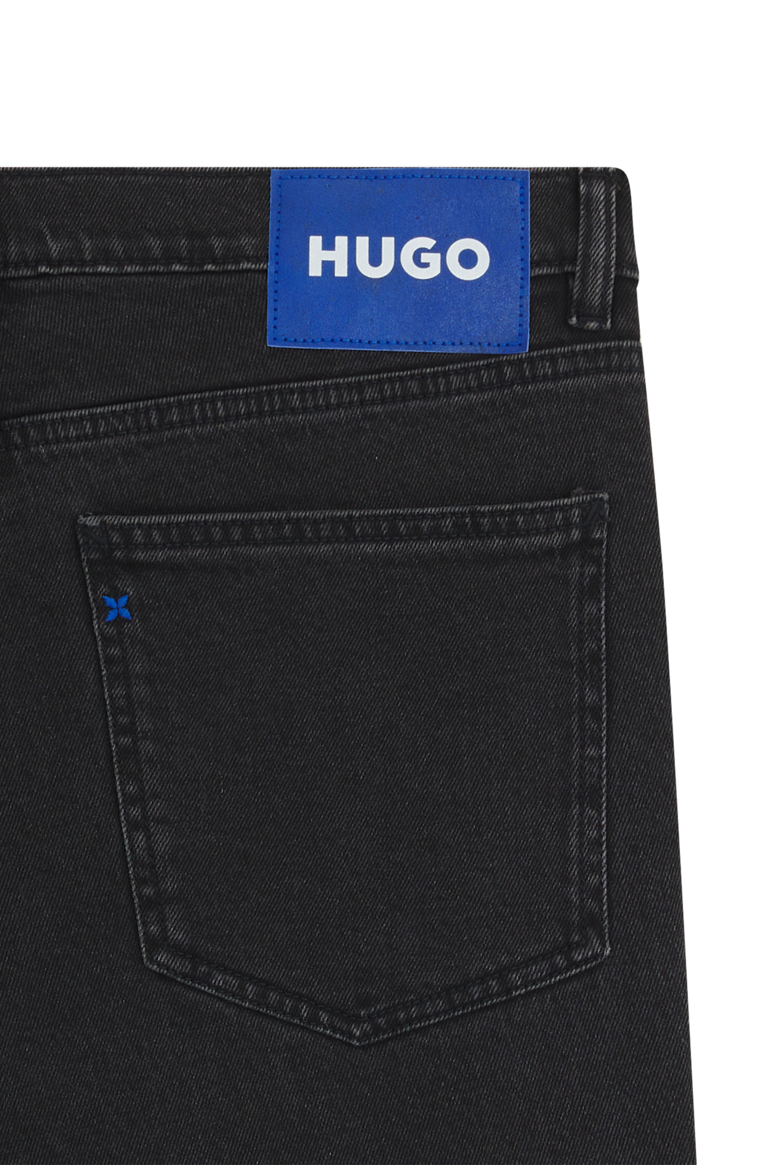 HUGO Blue Slim-fit-Jeans »Zane«, mit angesetztem Bund