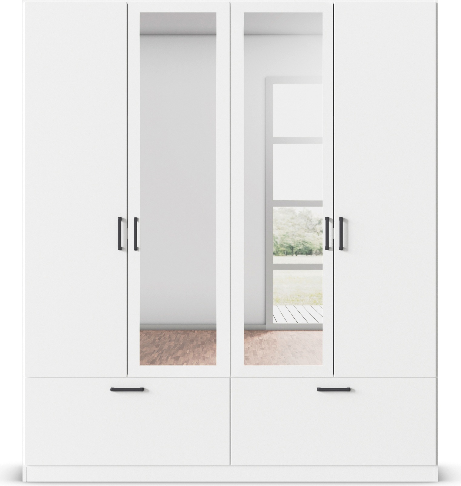 rauch Drehtürenschrank »Kleiderschrank Schrank Garderobe Wäscheschrank BARI günstig online kaufen