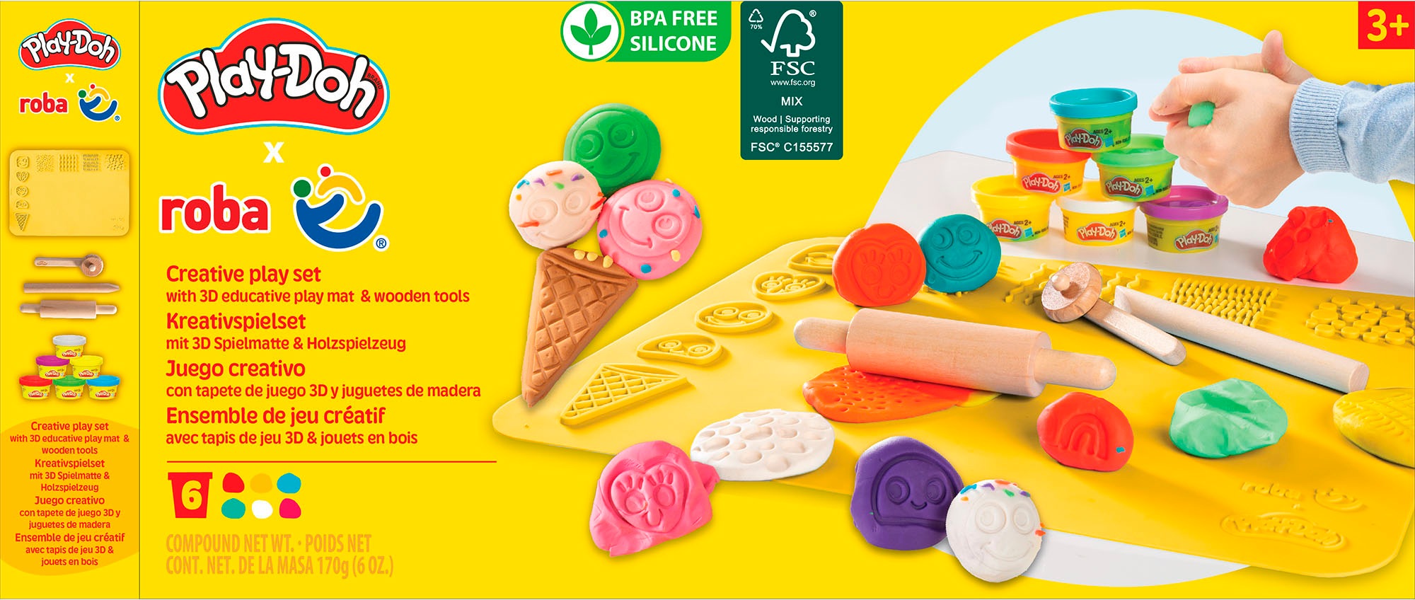 roba® Knetform-Set »Play-Doh«