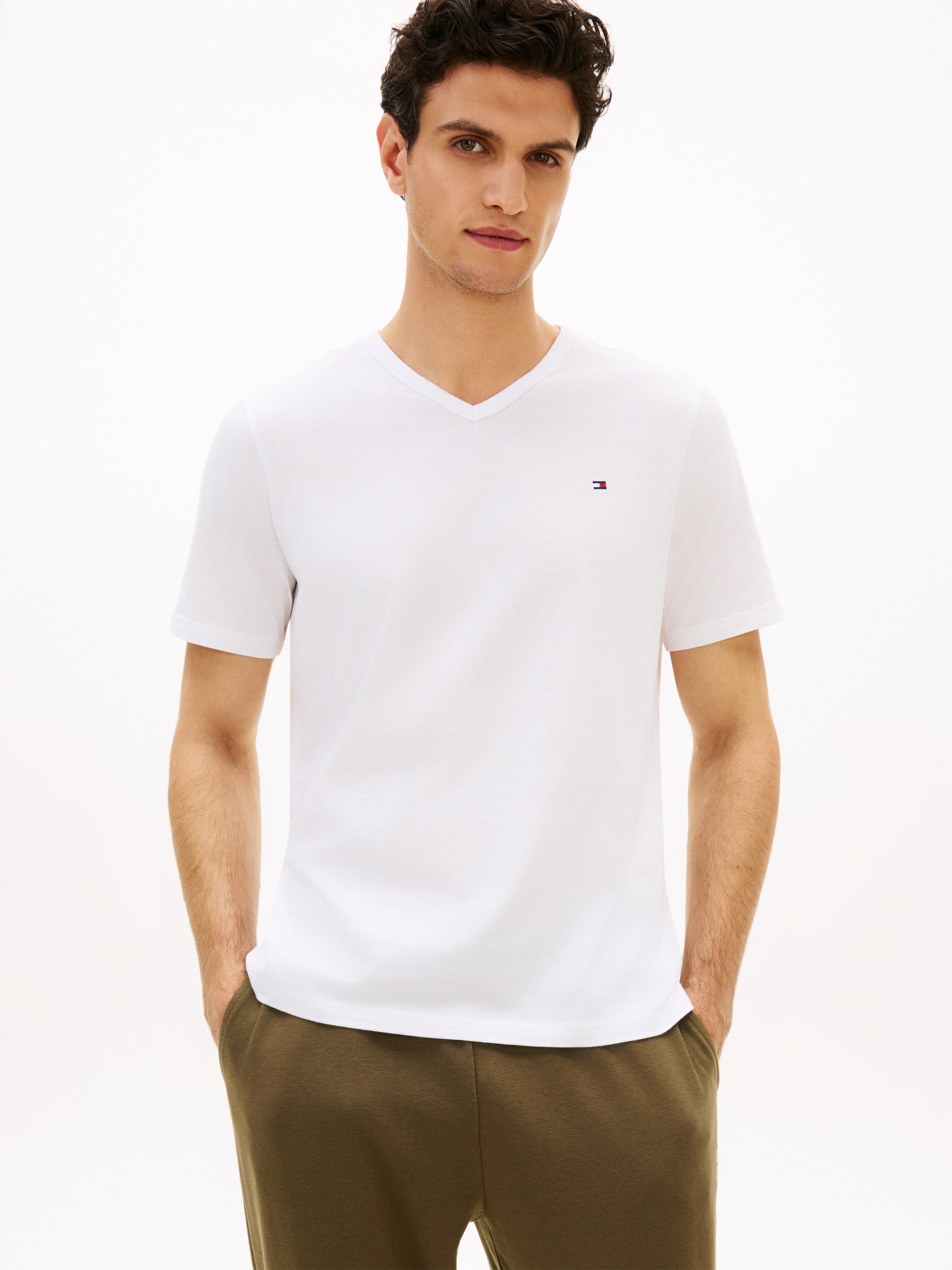 Tommy Hilfiger Underwear T-Shirt Regular fit mit V-Ausschnitt