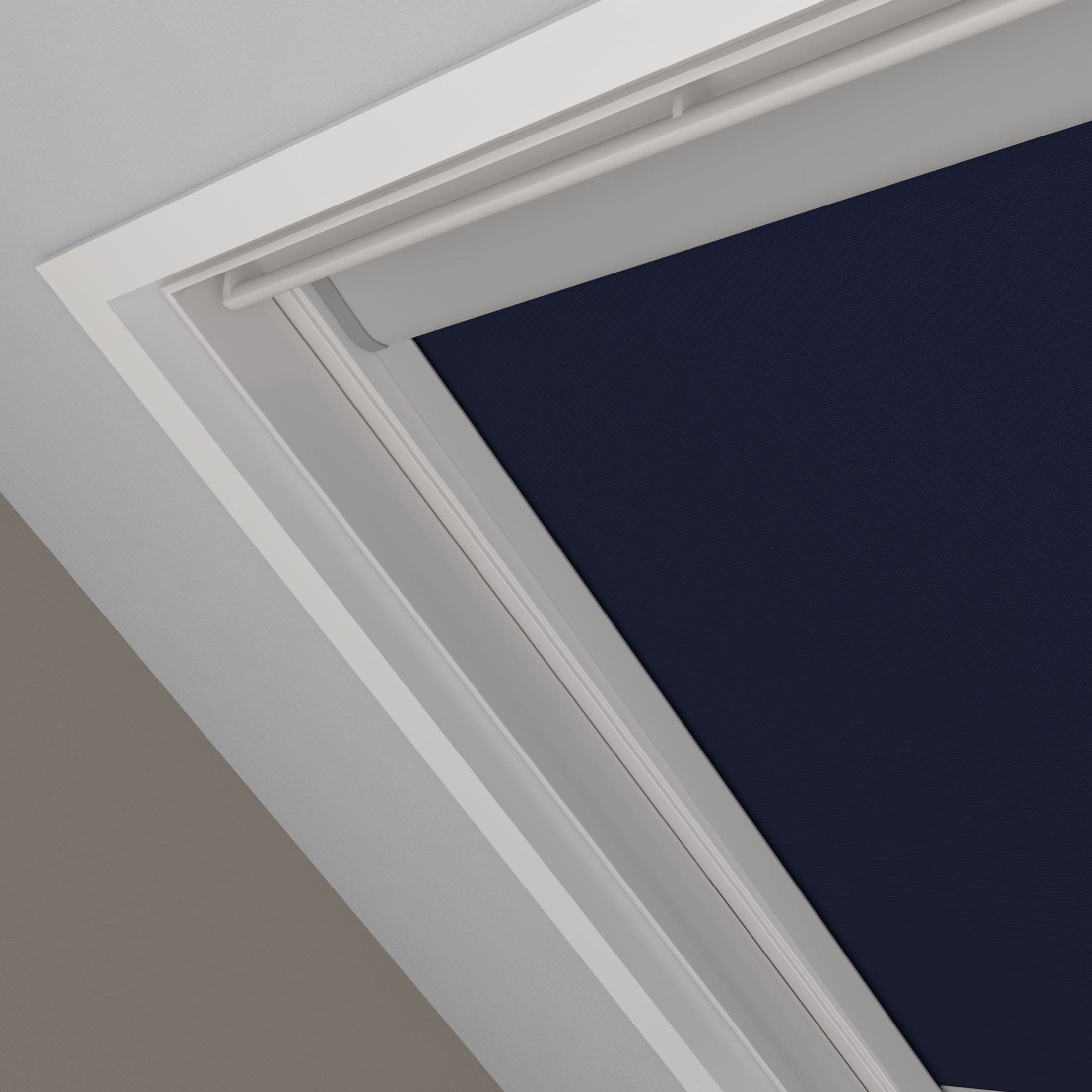 my home Dachfensterrollo »Sky-Rollo«, verdunkelnd, energiesparend, mit Bohren, in Führungsschienen, Dachfenster-Rollo mit Kassette und Seitenprofilen