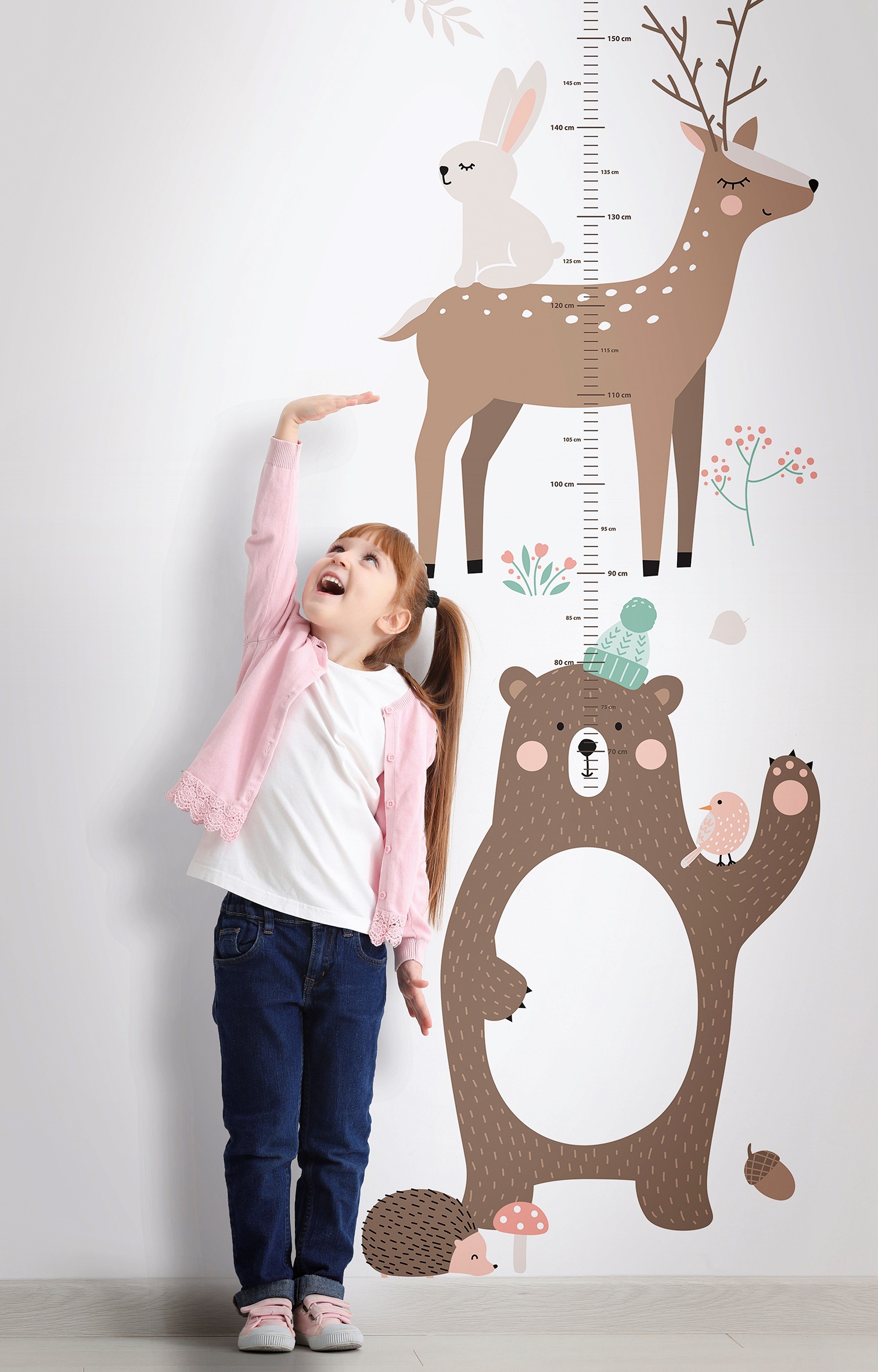 Marburg Kindertapete, Motiv-matt, Tiere, Bär, moderne Tapete für Wohnzimmer Schlafzimmer Küche