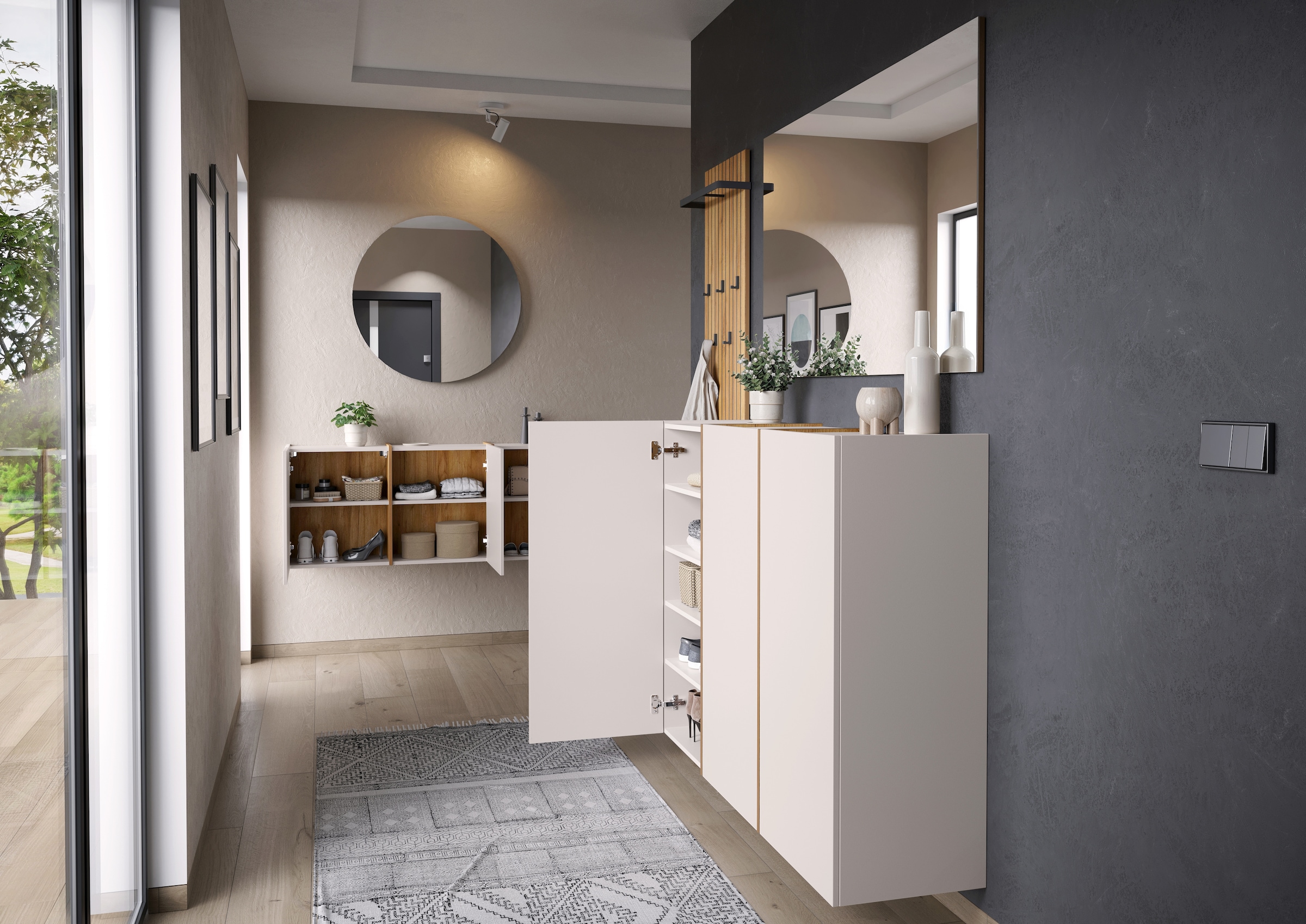 GERMANIA Garderoben-Set »GW-Libbiano Plus« 2 Stk. tlg.