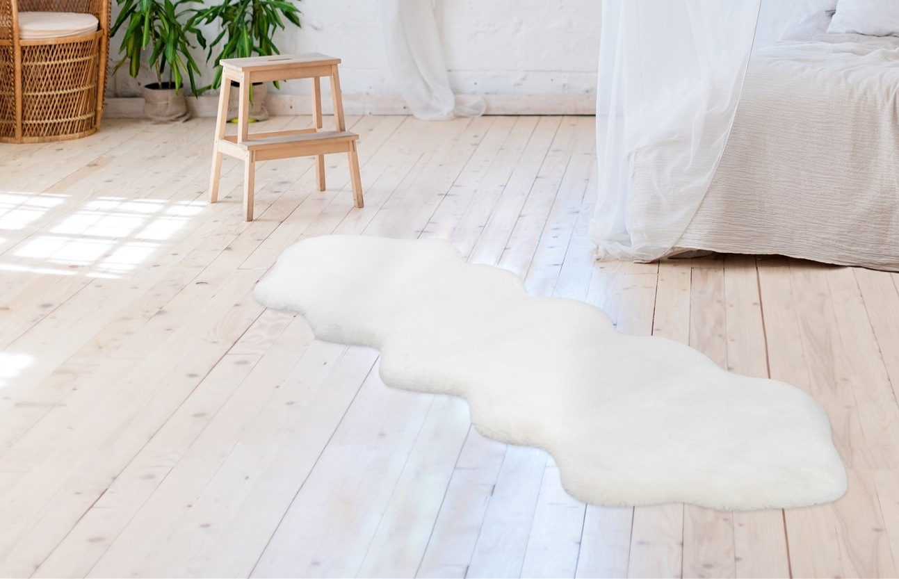 Arte Espina Fellteppich »Rabbit 300«, fellförmig, 35 mm Höhe, Kunstfell, Ka günstig online kaufen