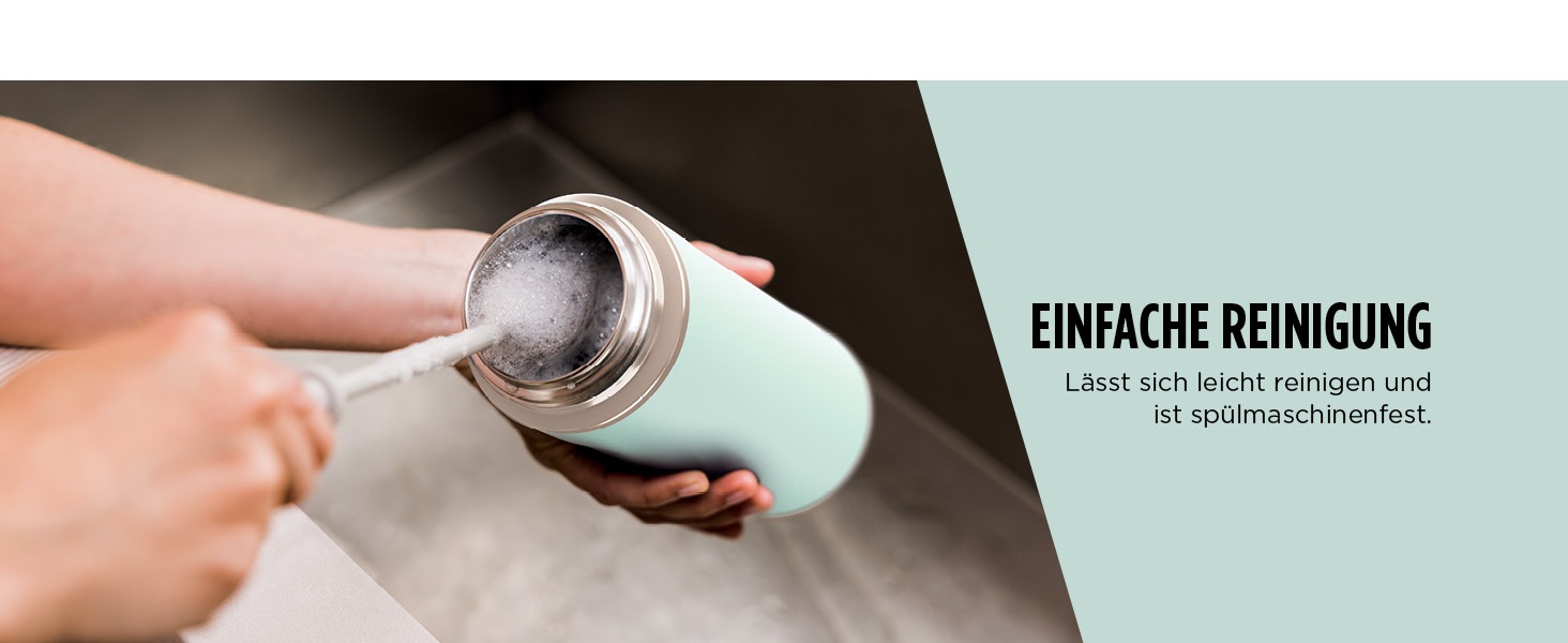 NINJA Isolierflasche »Ninja Thirsti Reiseflasche – 530 ml DW1801EUU / 700 ml DW2401EUU«, Getränke bleiben 24 Stunden kalt, 12 Stunden heiß, Eis hält 2 Tage
