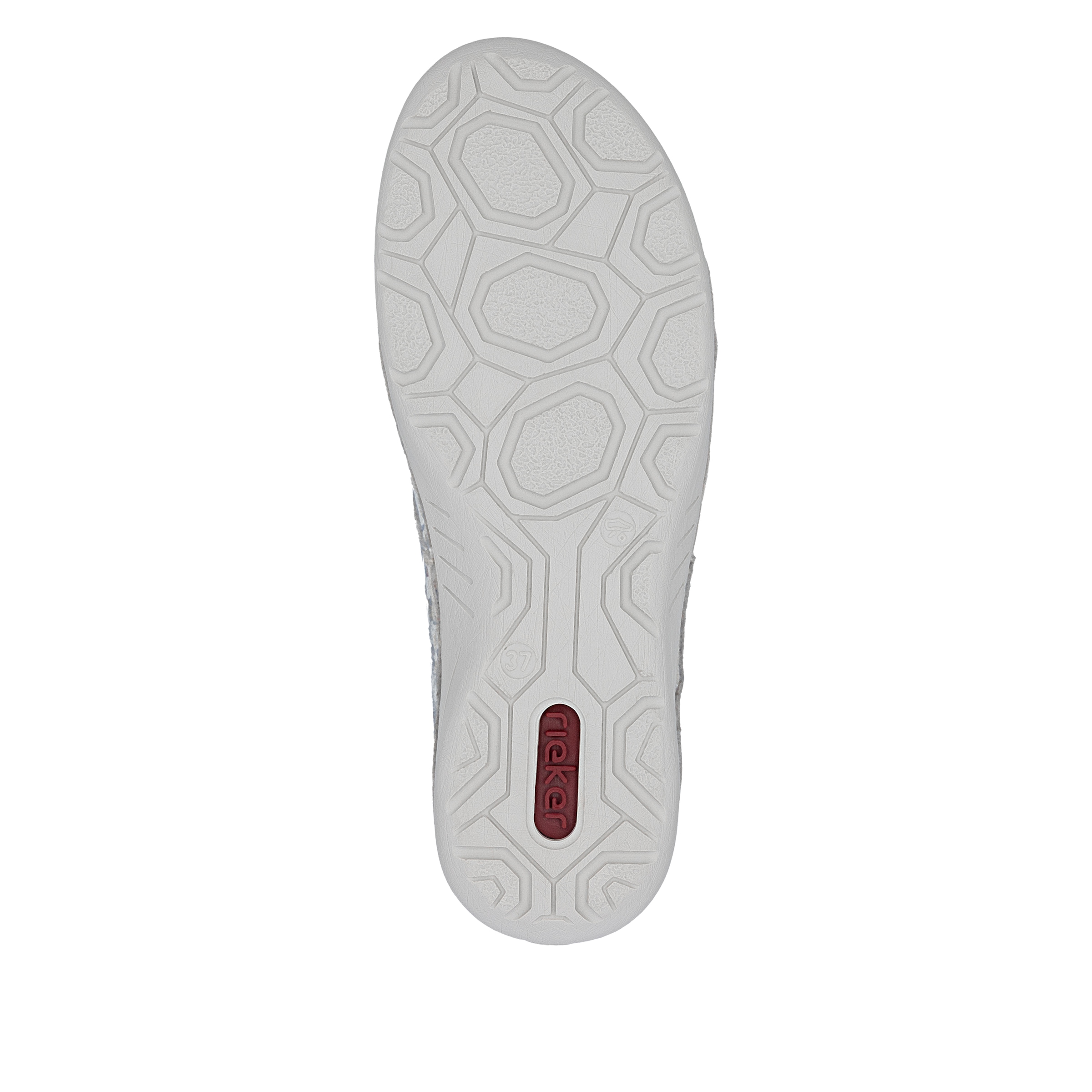 Rieker Slip-On Sneaker  Slipper, Halbschuh, Freizeitschuh mit floraler Musterung