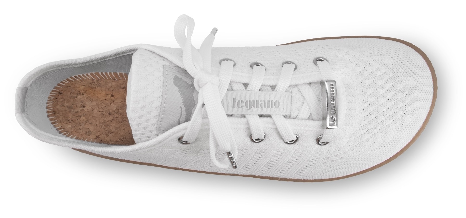 Leguano Barfußschuh »GO«, Freizeitschuh, Halbschuh, Schnürer mit 360 Grad Halbkugelsohle