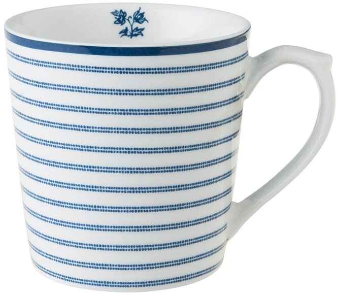 4. Bild von LAURA ASHLEY BLUEPRINT COLLECTABLES Becher »Laura Ashley Blueprint Collectables Candy Stripe«, (Set, 4 tlg., 4 Becher), 320 ml