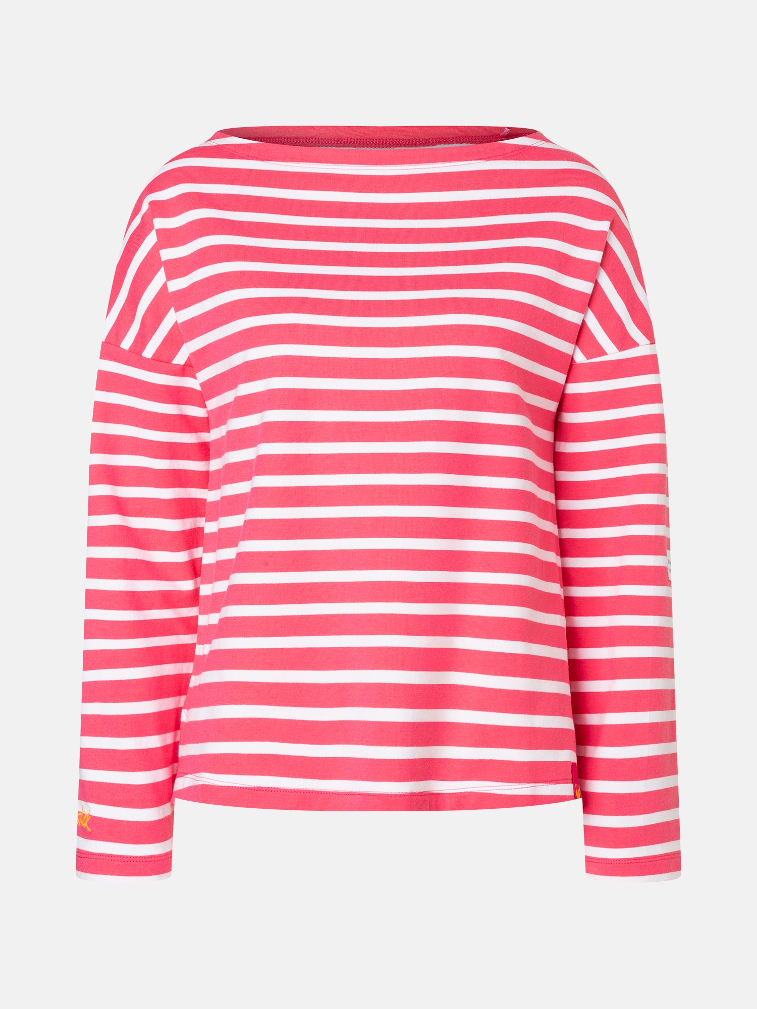 Lieblingsstück Langarmshirt »StineL« mit U-Boot Ausschnitt, Streifenmuster