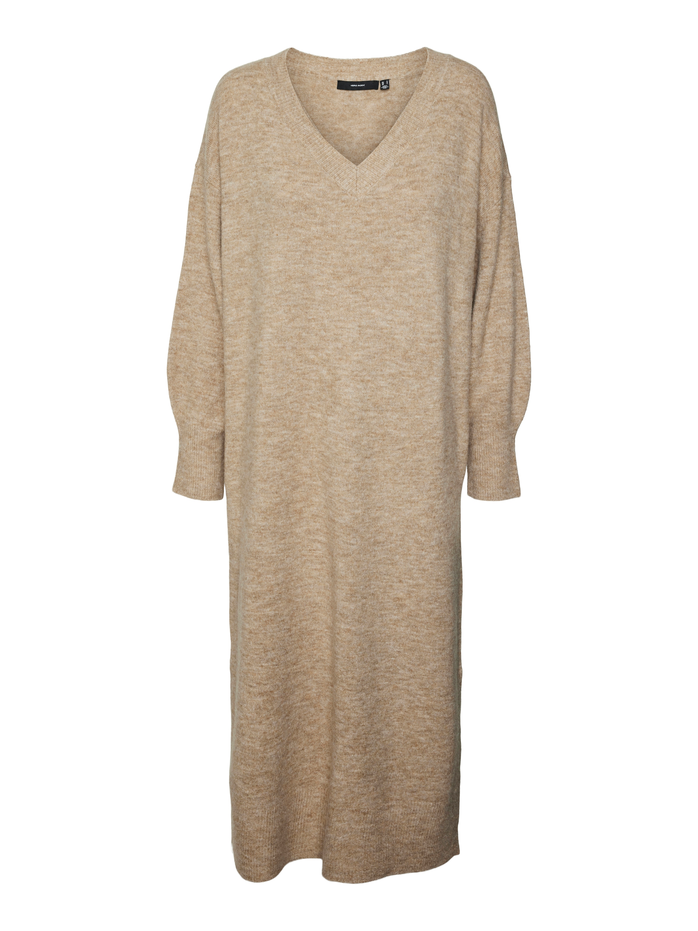 Vero Moda Strickkleid »VMJUPITER LS V-NECK CALF DRESS BF«