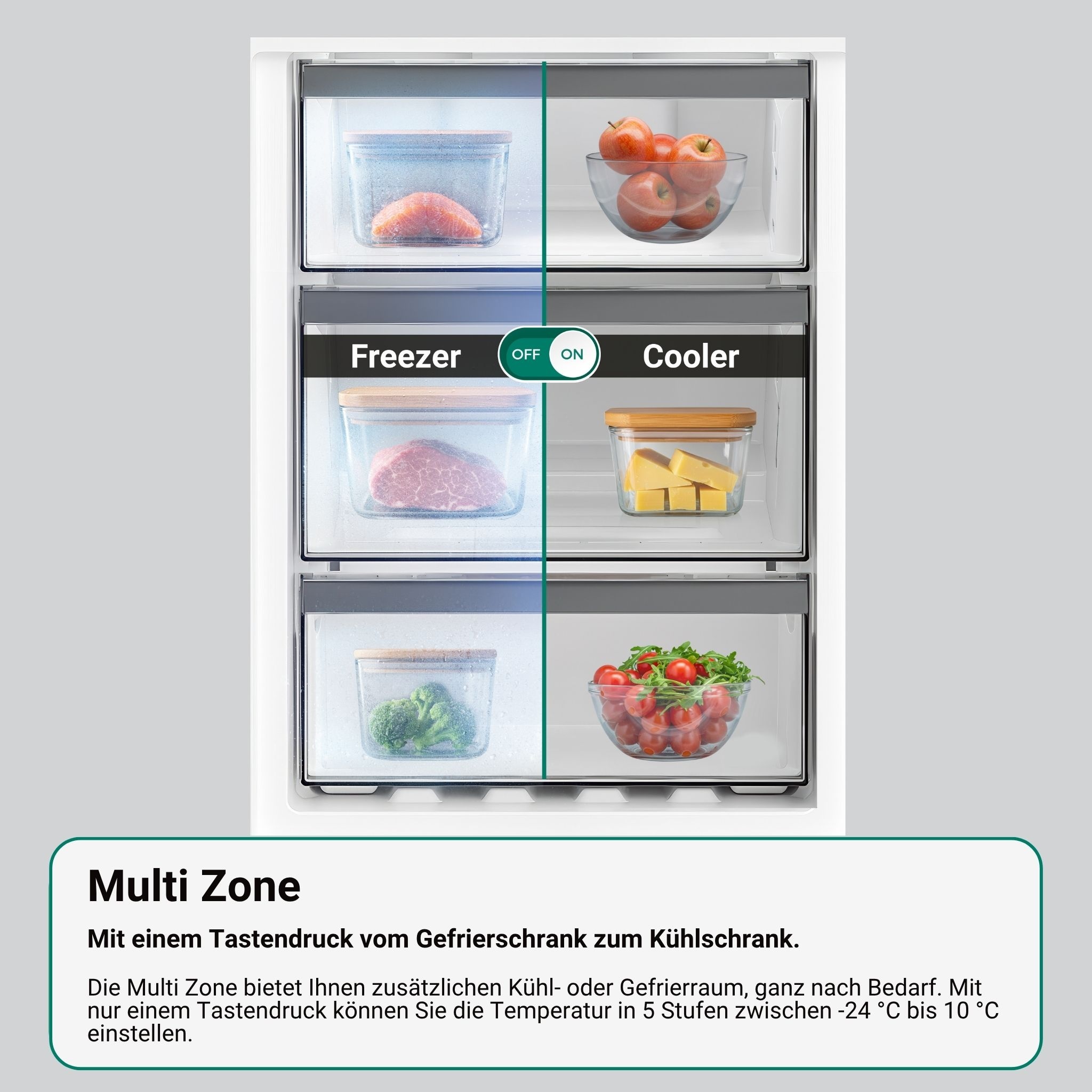 BAUKNECHT Gefriertruhe »GTE 308MD« 85 cm hoch 112 cm breit Mit Multi Zone mit nur einem Tastendruck vom Gefrier- zum Kühlgerät