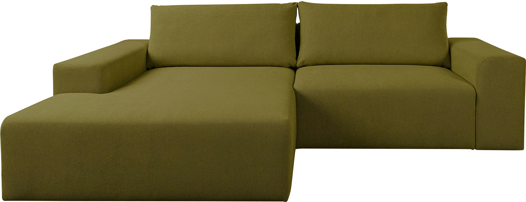 WERK2 Ecksofa »Rio, elegant & bequem, Breite 262 cm, L-Form« Puristisches D günstig online kaufen