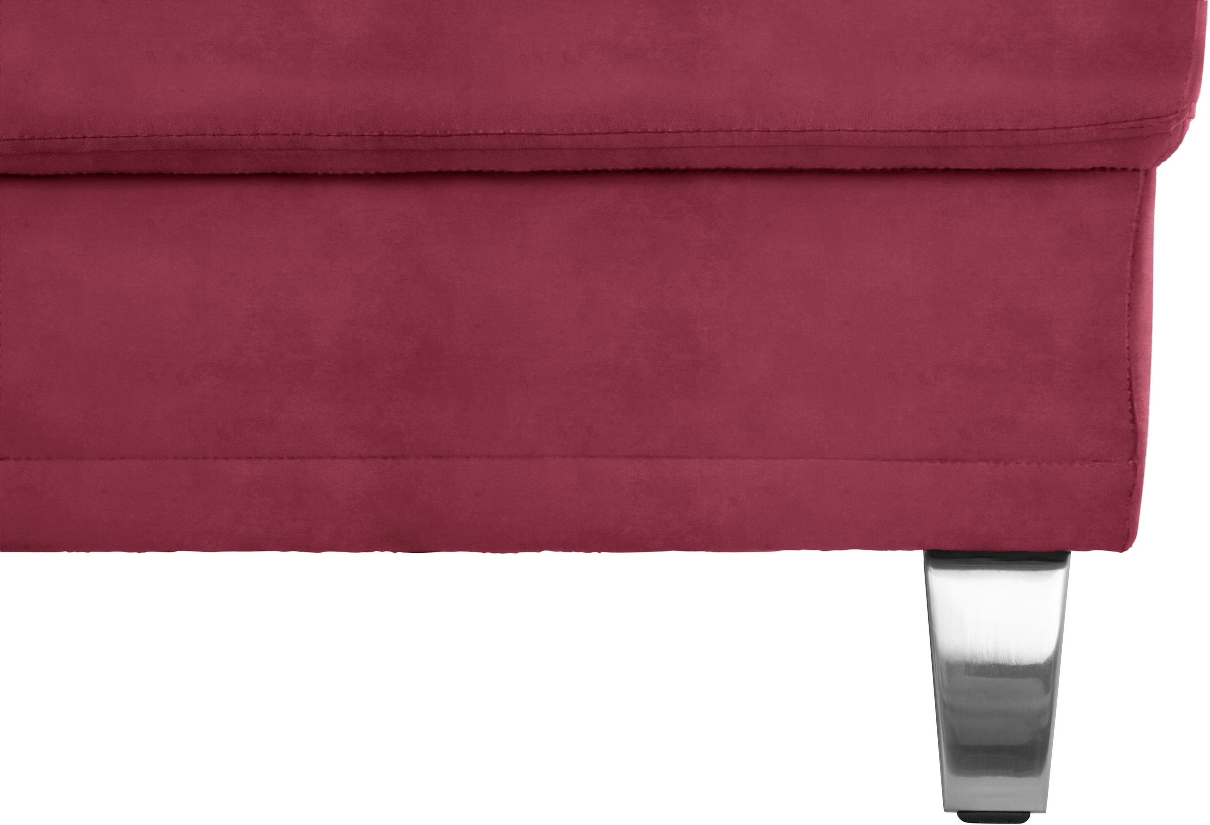 sit&more Ecksofa »Clio L-Form«, wahlweise mit Bettfunktion oder Vorziehsitz und Bettkasten, Federkern