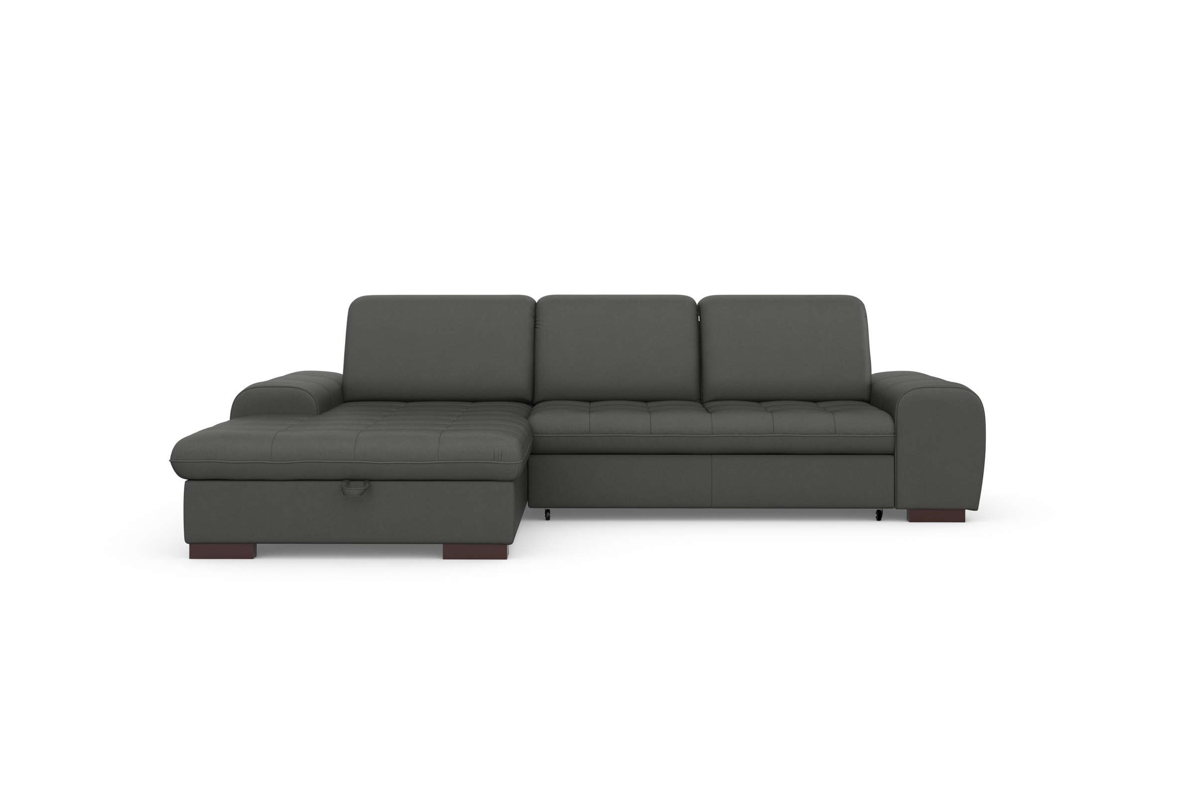 sit&more Ecksofa »Luxor L-Form«, wahlweise mit Bettfunktion, Bettkasten und Kopfteilverstellung