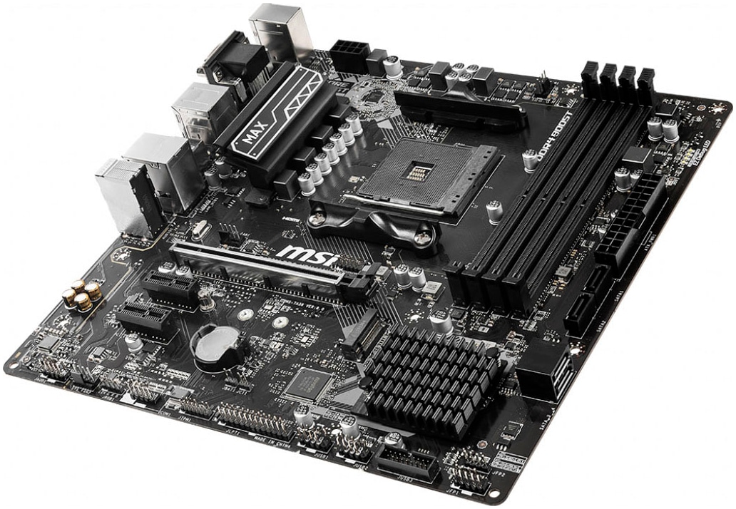MSI Mainboard »B450M PRO-VDH Max«
