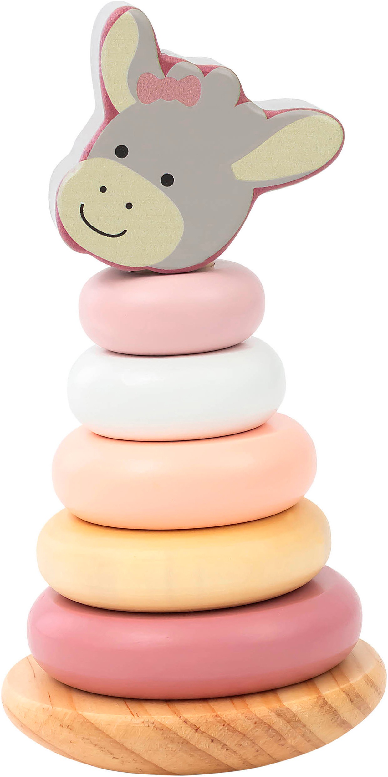 Sterntaler® Stapelspielzeug »Emmi Girl Stapelturm Holz« FSC® - schützt Wald