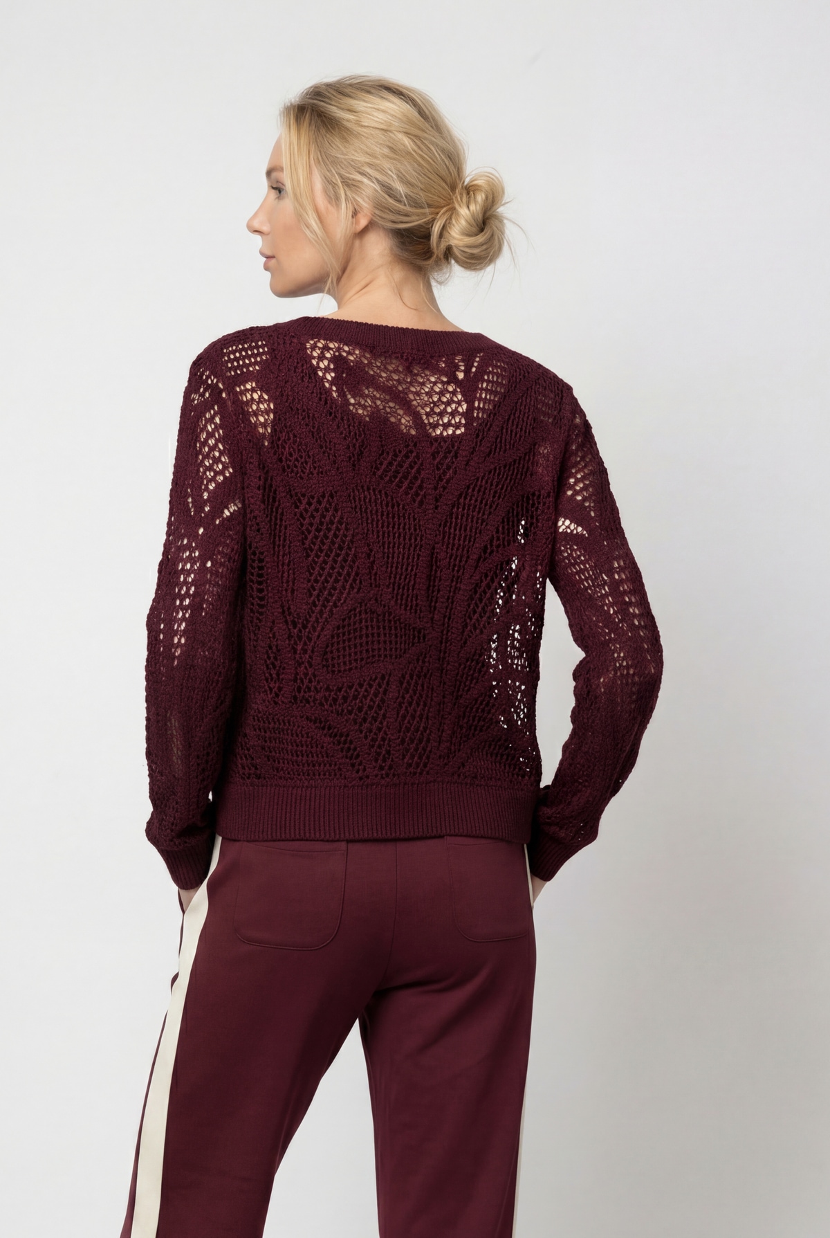 Monari Strickpullover »Pullover Cornelly« Regular fit mit Rundhalsauschnitt