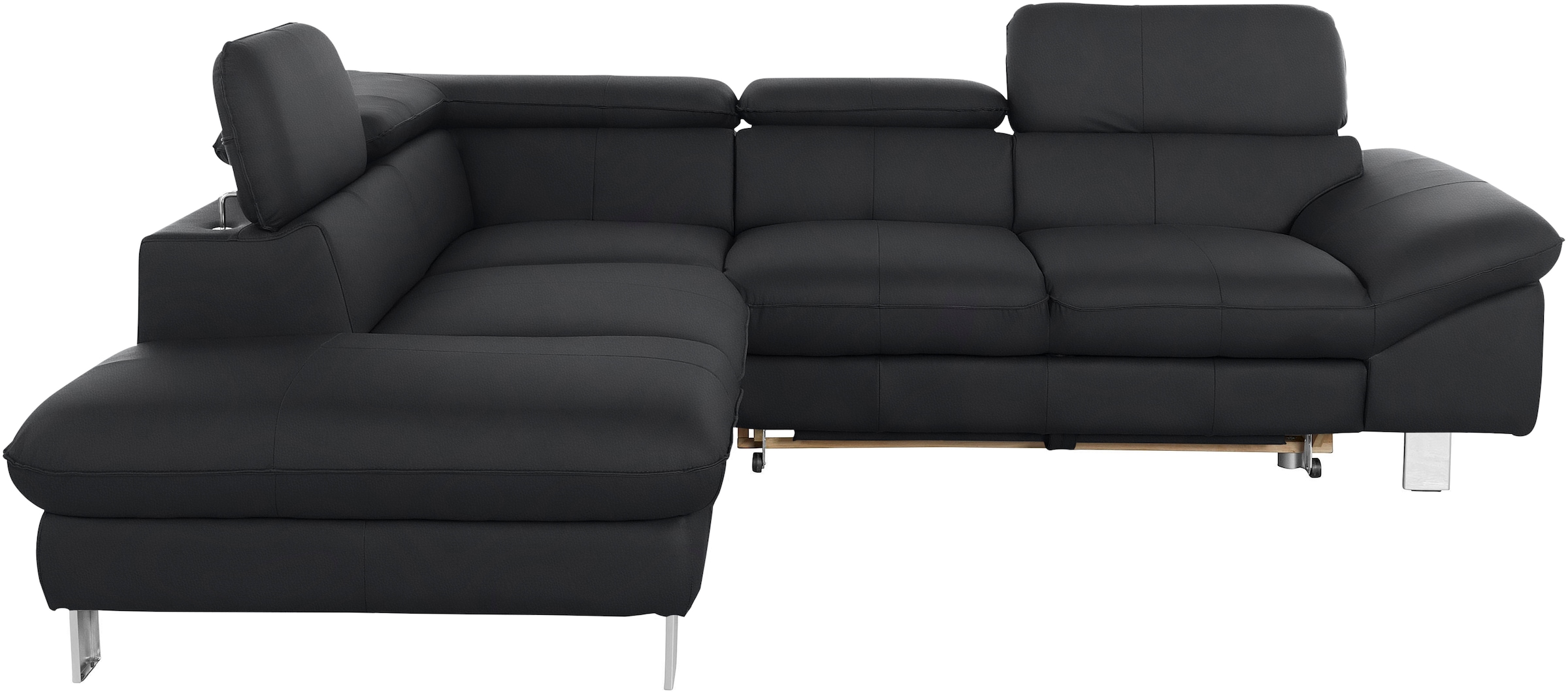 COTTA Ecksofa »Driver L-Form«, mit Kopfteilverstellung, wahlweise mit Bettfunktion & Bettkasten