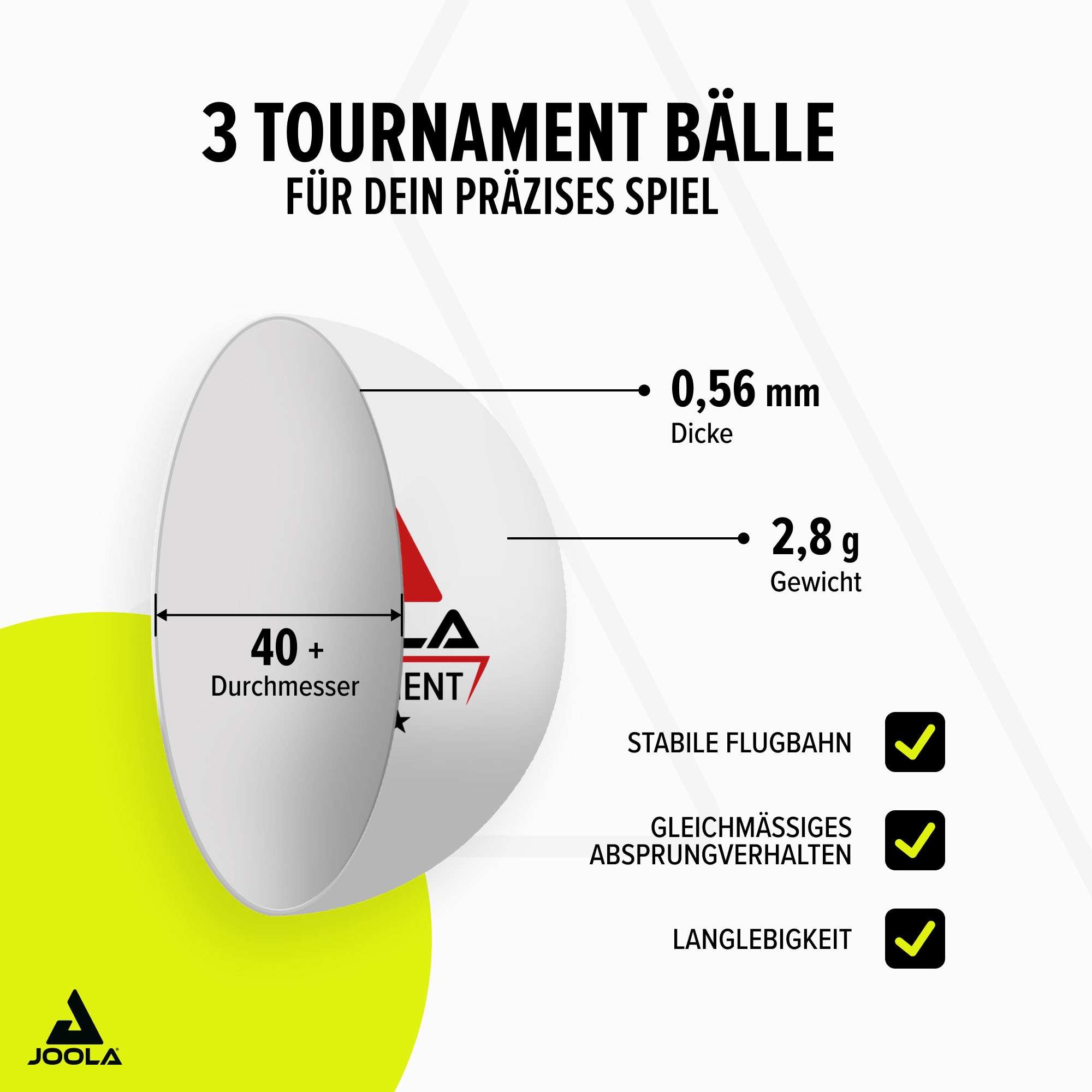 Joola Tischtennisschläger »Tischtennis-Set Duo Pro«