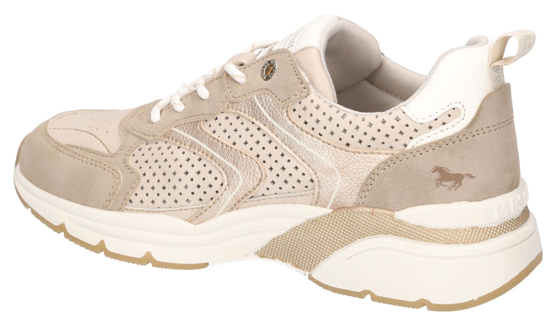 Mustang Shoes Sneaker, Slipper, Schnürschuh mit modischer Lochung