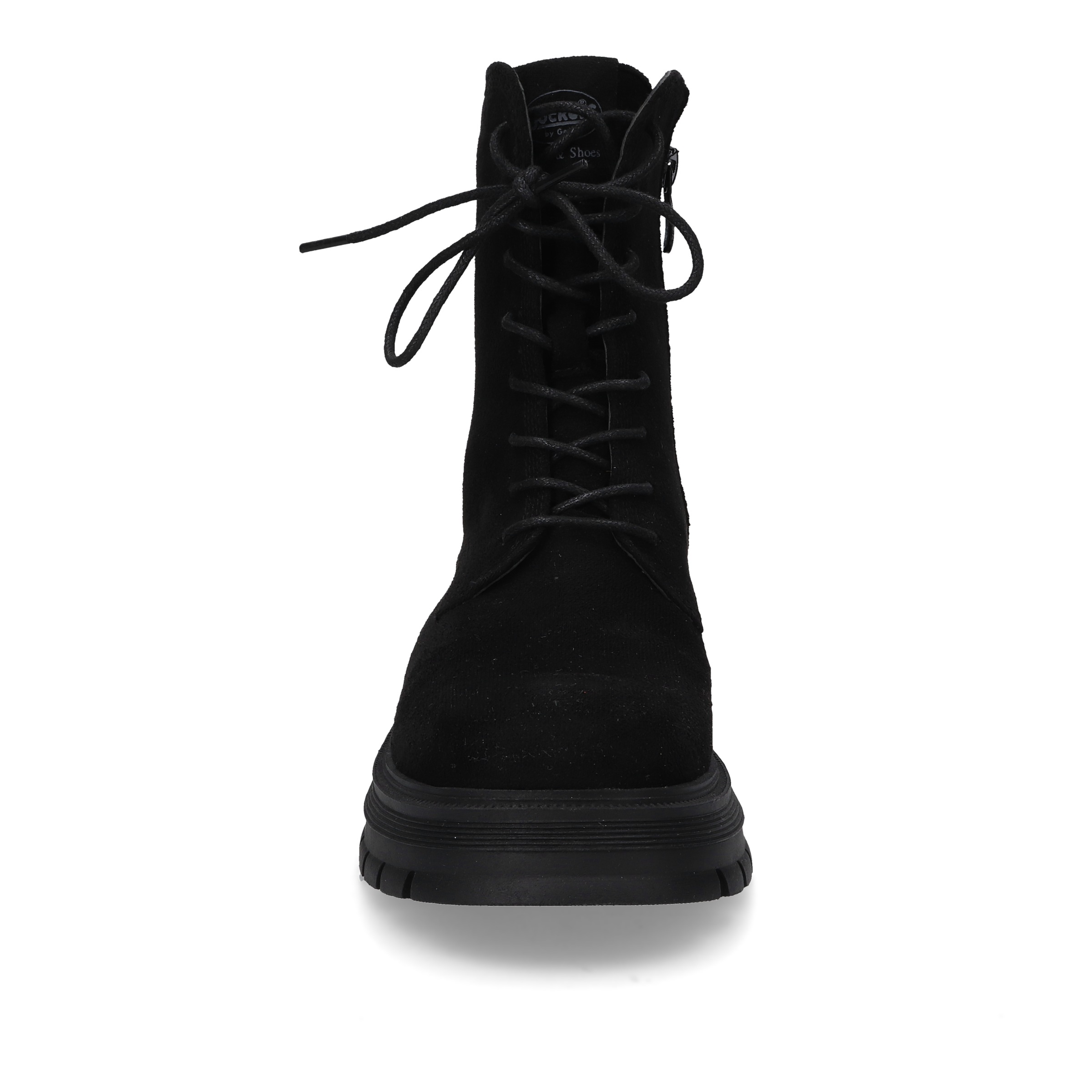 Dockers by Gerli Schnürboots, Biker Boots mit Reißverschluss