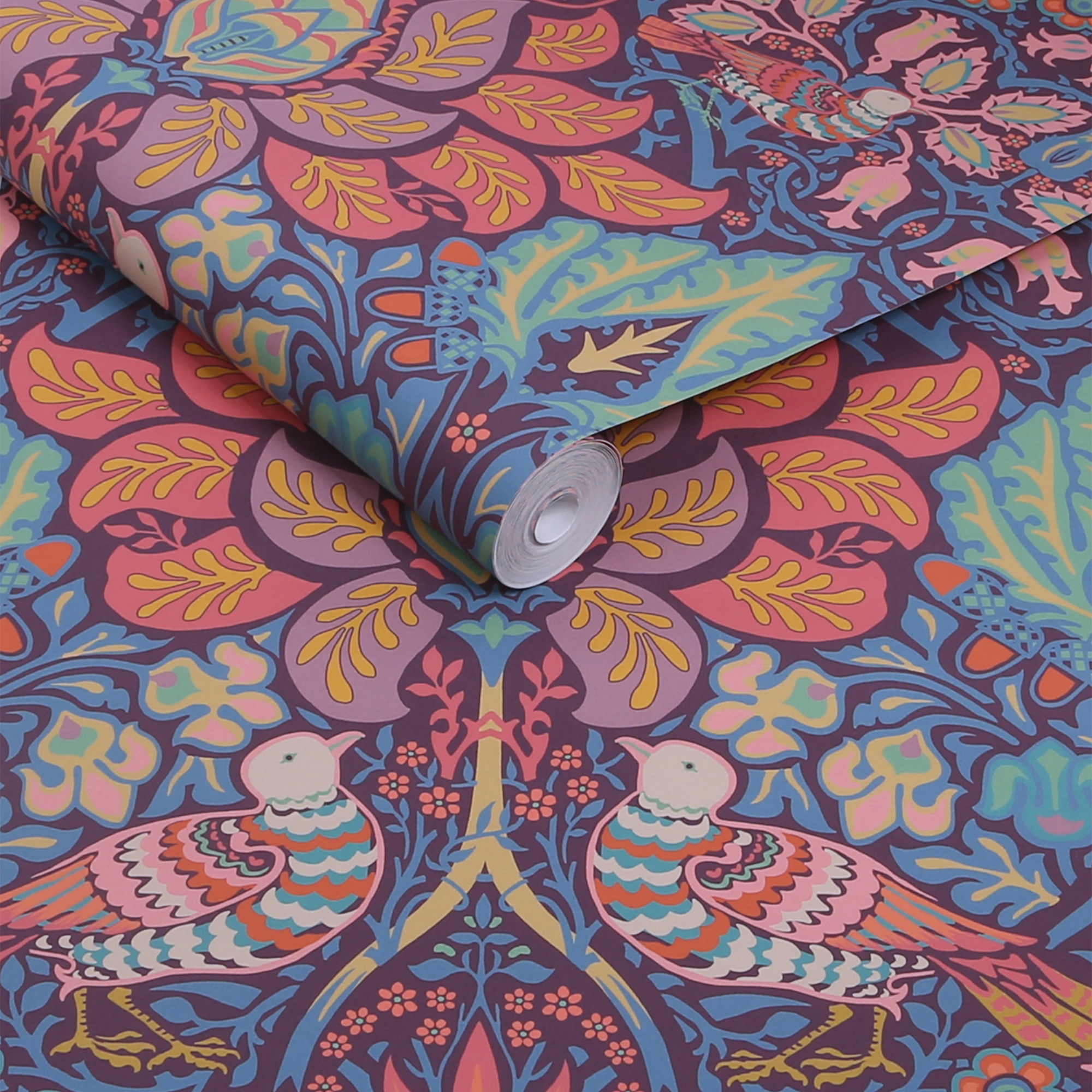 WILLIAM MORRIS AT HOME Vliestapete »Dove & Rose Carnival« Motiv glatt Desig günstig online kaufen