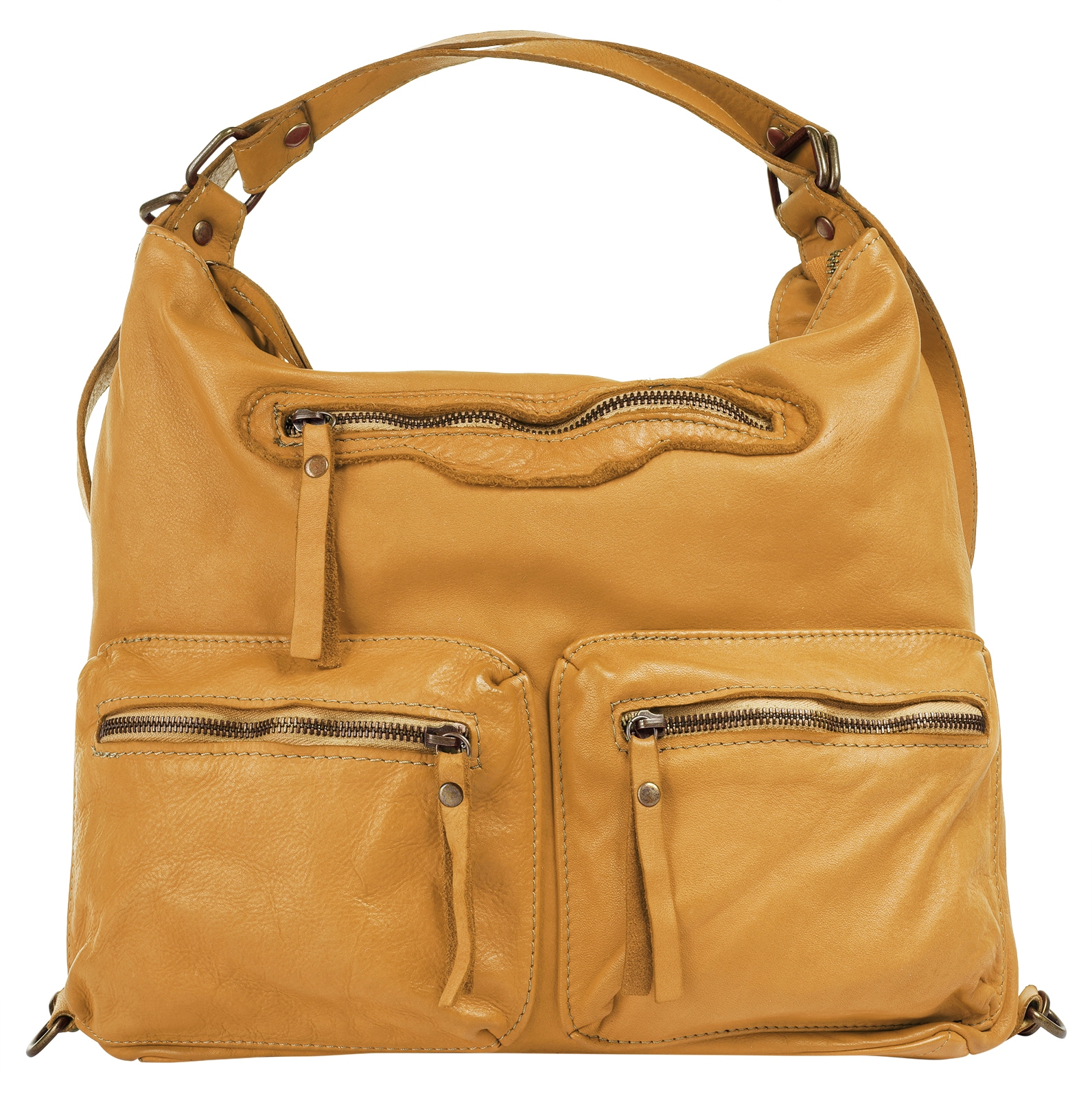 Samantha Look Shopper echt Leder, Made in Italy