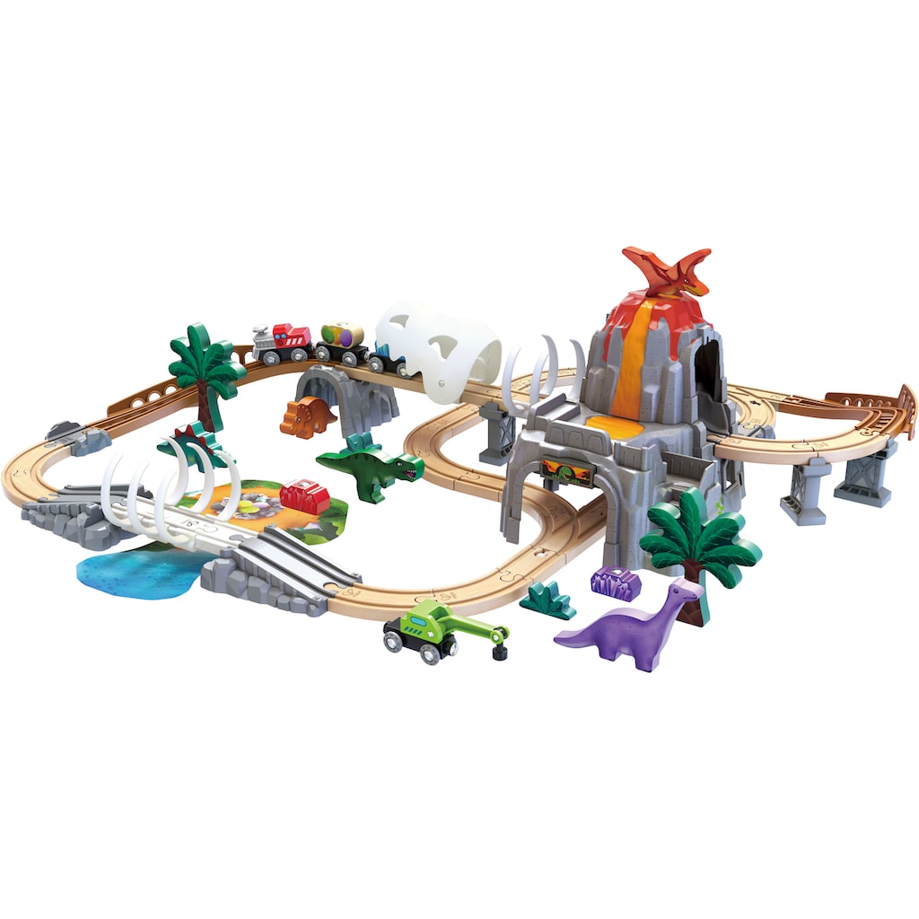 Hape Spielzeug-Eisenbahn »Dino-Eisenbahn-Abenteuer«