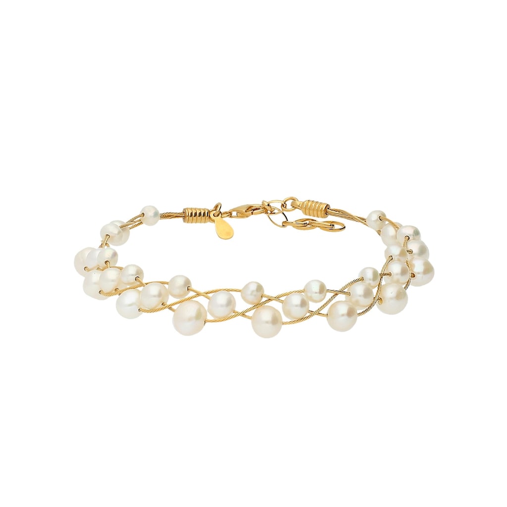 Vivance Perlenarmband »White«