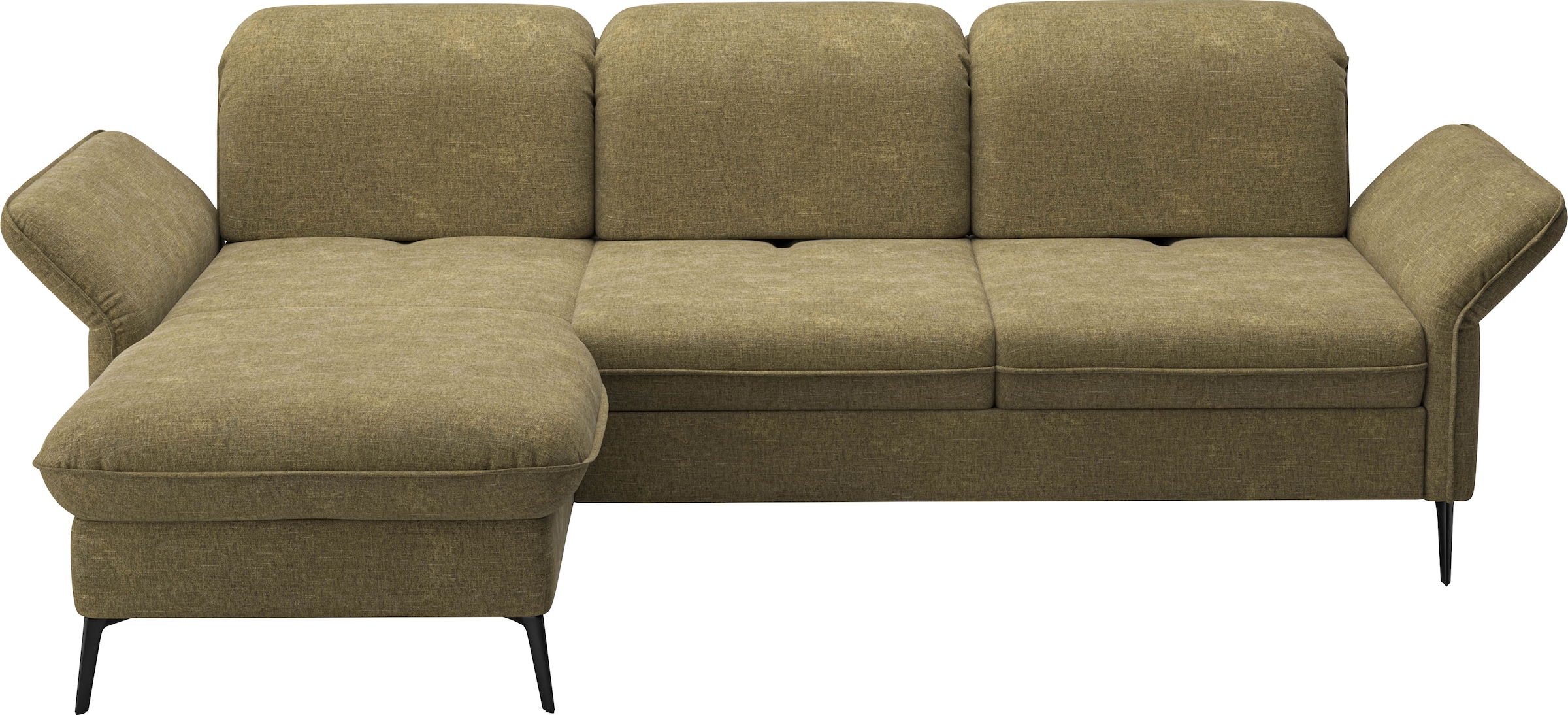 sit&more Ecksofa »Emely«, mit Sitztiefenverstellung optional mit Bettfunktion und Bettkasten