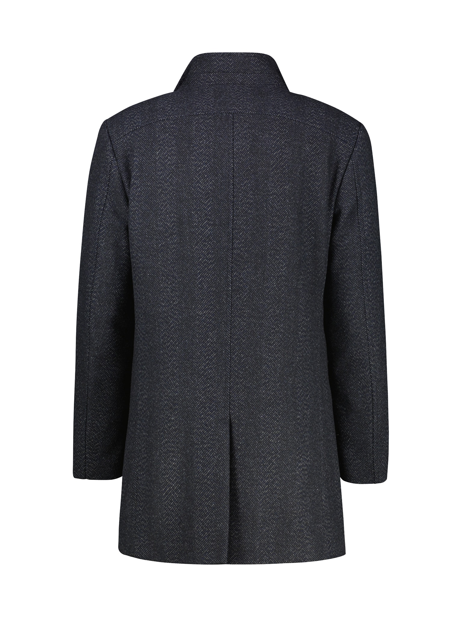 LERROS Kurzmantel mit Stehkragen und Knopfleiste, Woll-Anteil