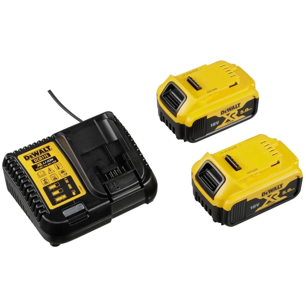 9. Bild von DeWalt Akku-Bohrschrauber »DCD991P2-QW (bürstenlos) 820 Watt, 18V«, max. Bohrleistung 55/15 mm, T STAK-Box, 2x 5 Ah Akkus