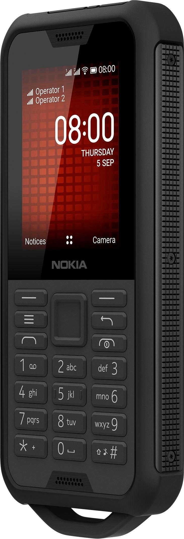 Nokia Handy »800 Tough«, Schwarzer Stahl