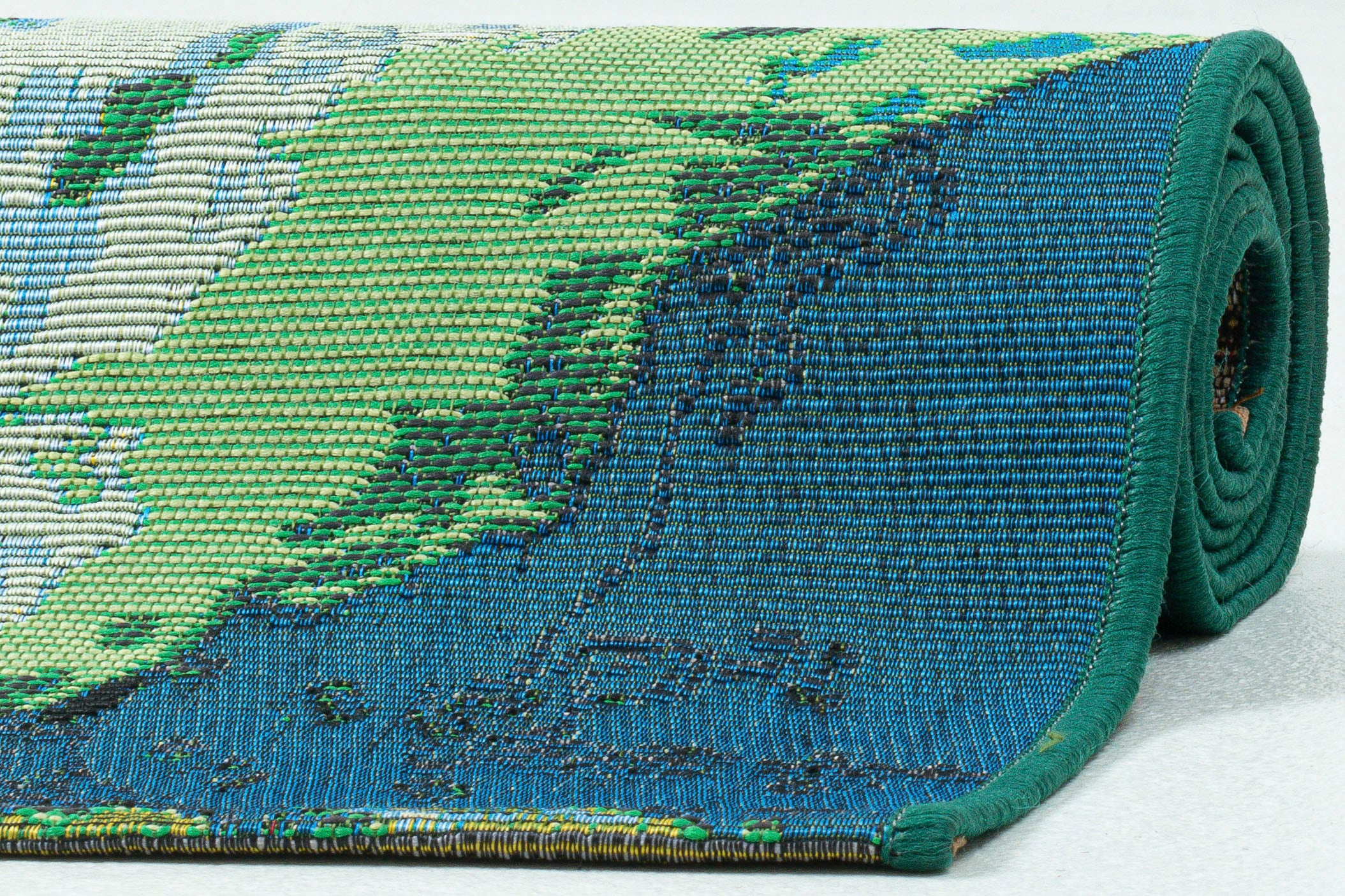 Sansibar Teppich »Rantum Beach SA-024« rechteckig 5 mm Höhe Flachgewebe, modernes Design, Motiv Surfboard, In- & Outdoor geeignet