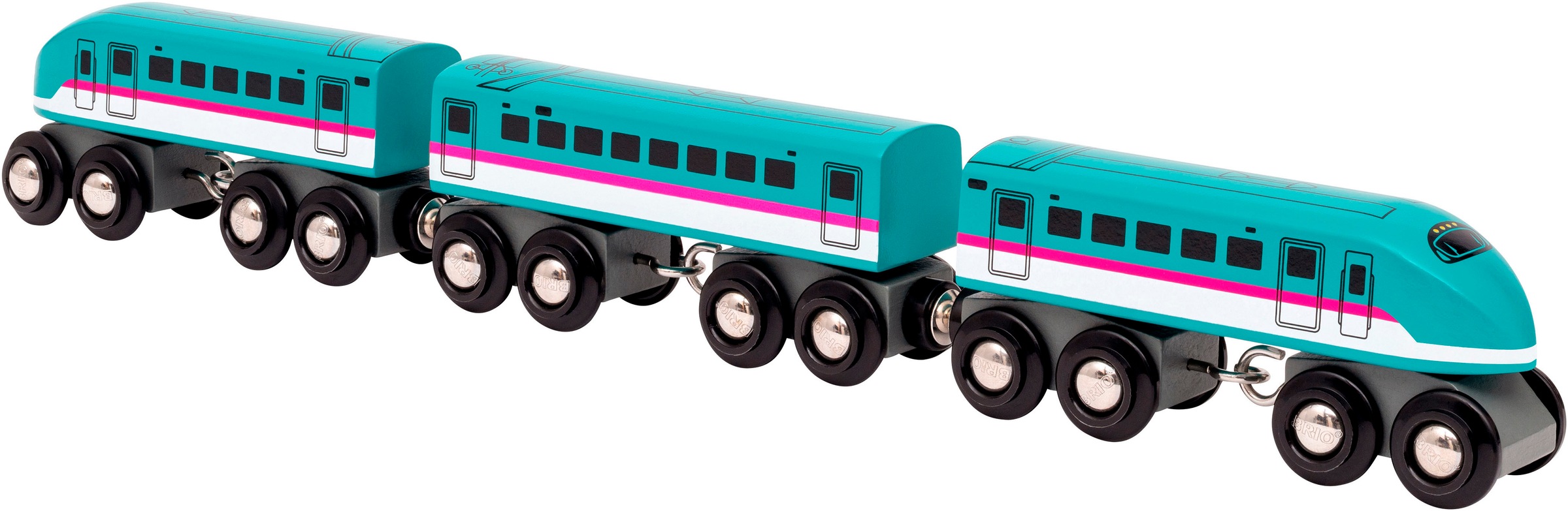 BRIO® Spielzeug-Eisenbahn »BRIO® WORLD, Trains of the World Shinkansen Series E5 Hayabusa Zug«