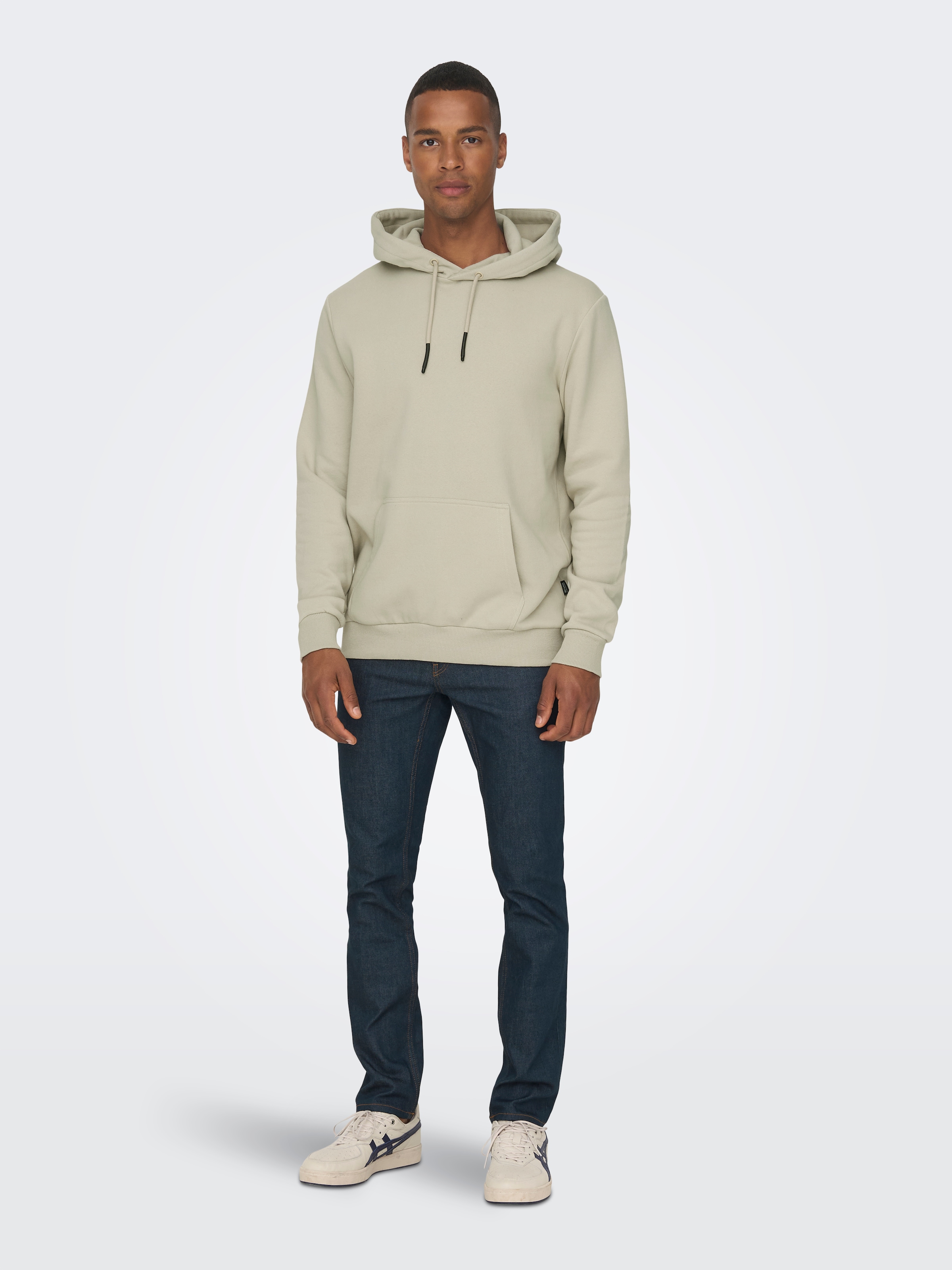 ONLY & SONS Kapuzensweatshirt »ONSCERES HOODIE SWEAT NOOS«, Baumwollmischung, regular fit
